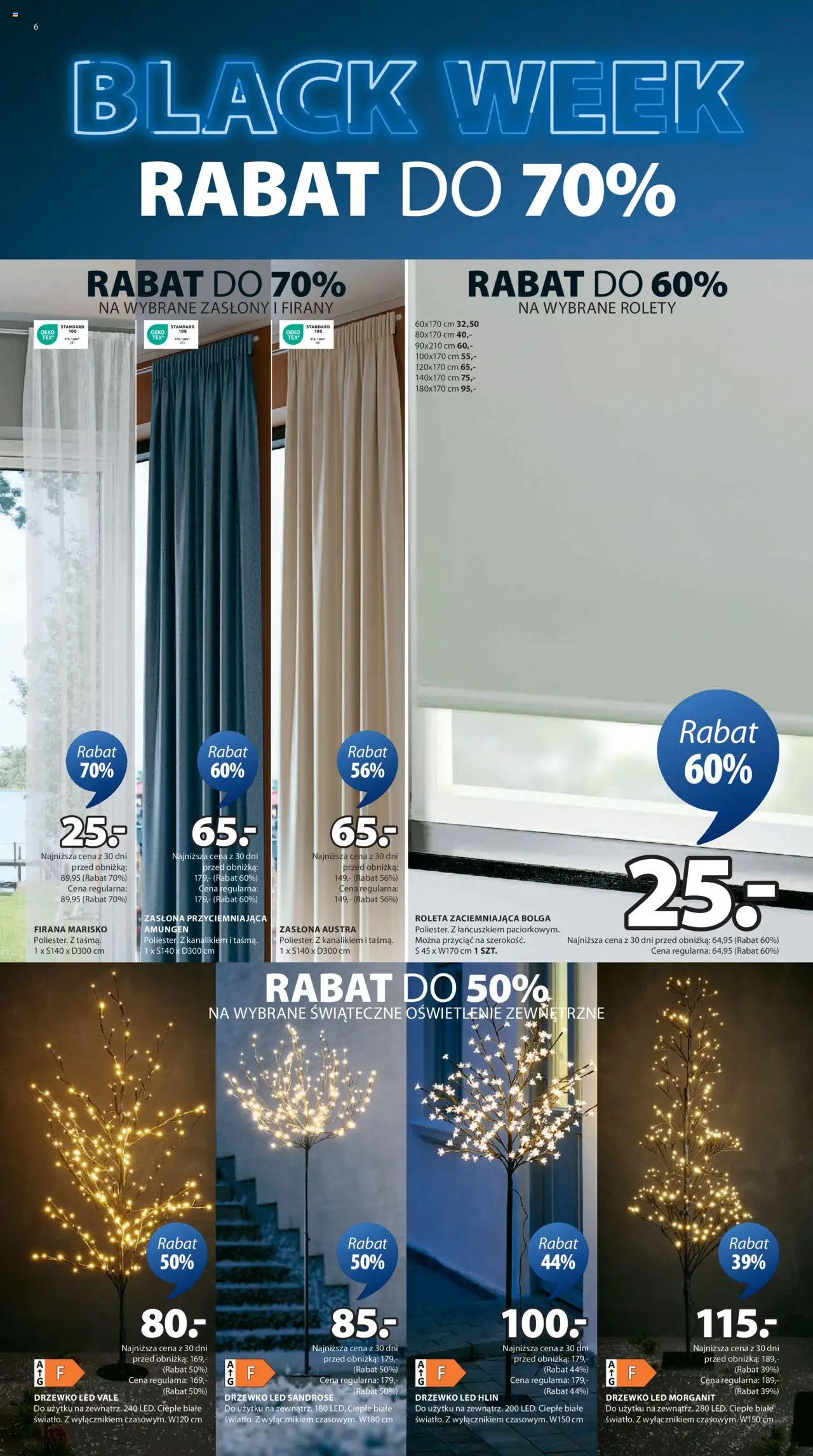 JYSK BLACK FRIDAY Gazetka ważna od 25.11.2024 do 01.12.2024 strona 6