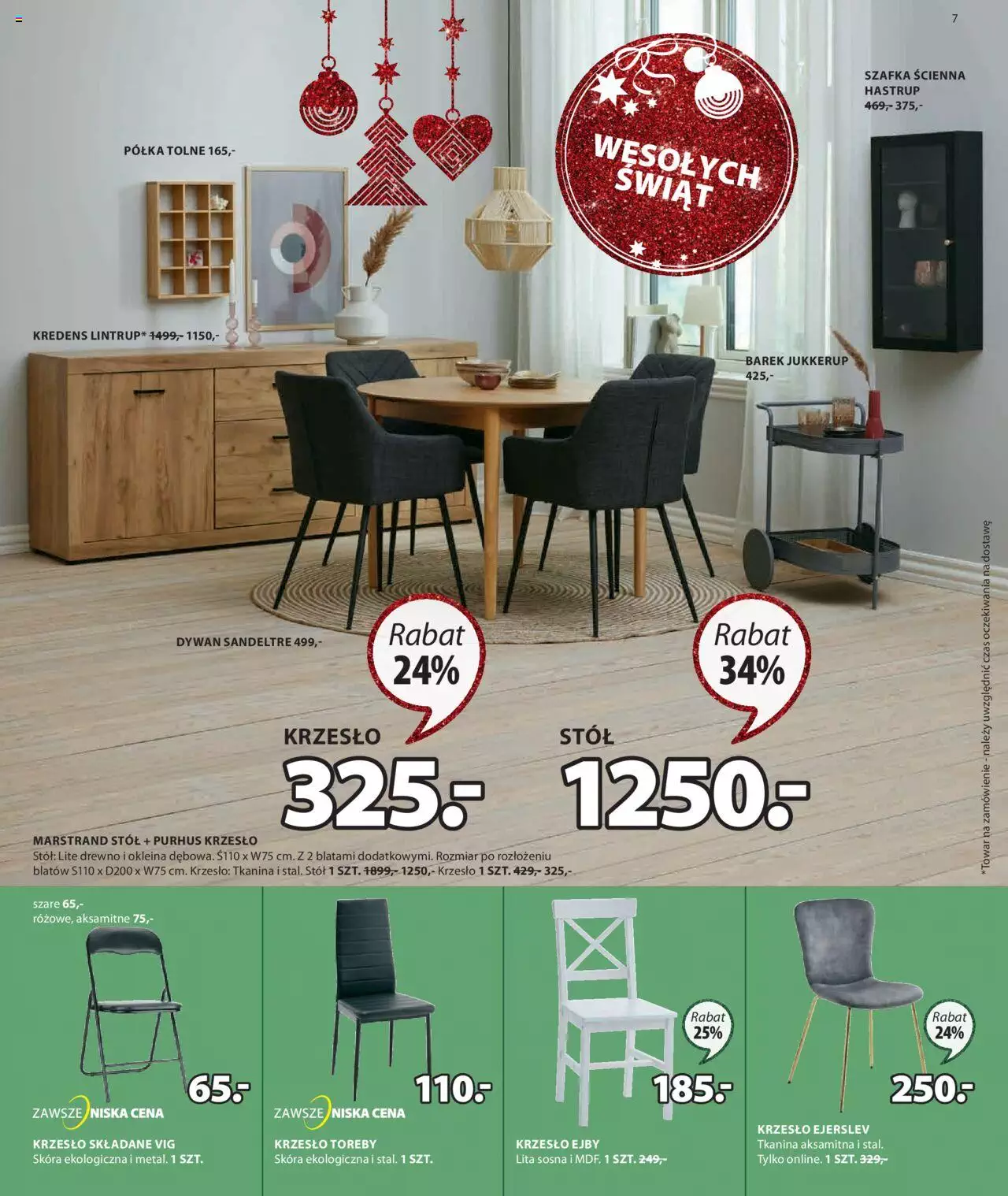 JYSK Fantastyczne oferty świąteczne gazetka wyprzedaż ważna od 09.11.2022 do 27.11.2022 strona 7