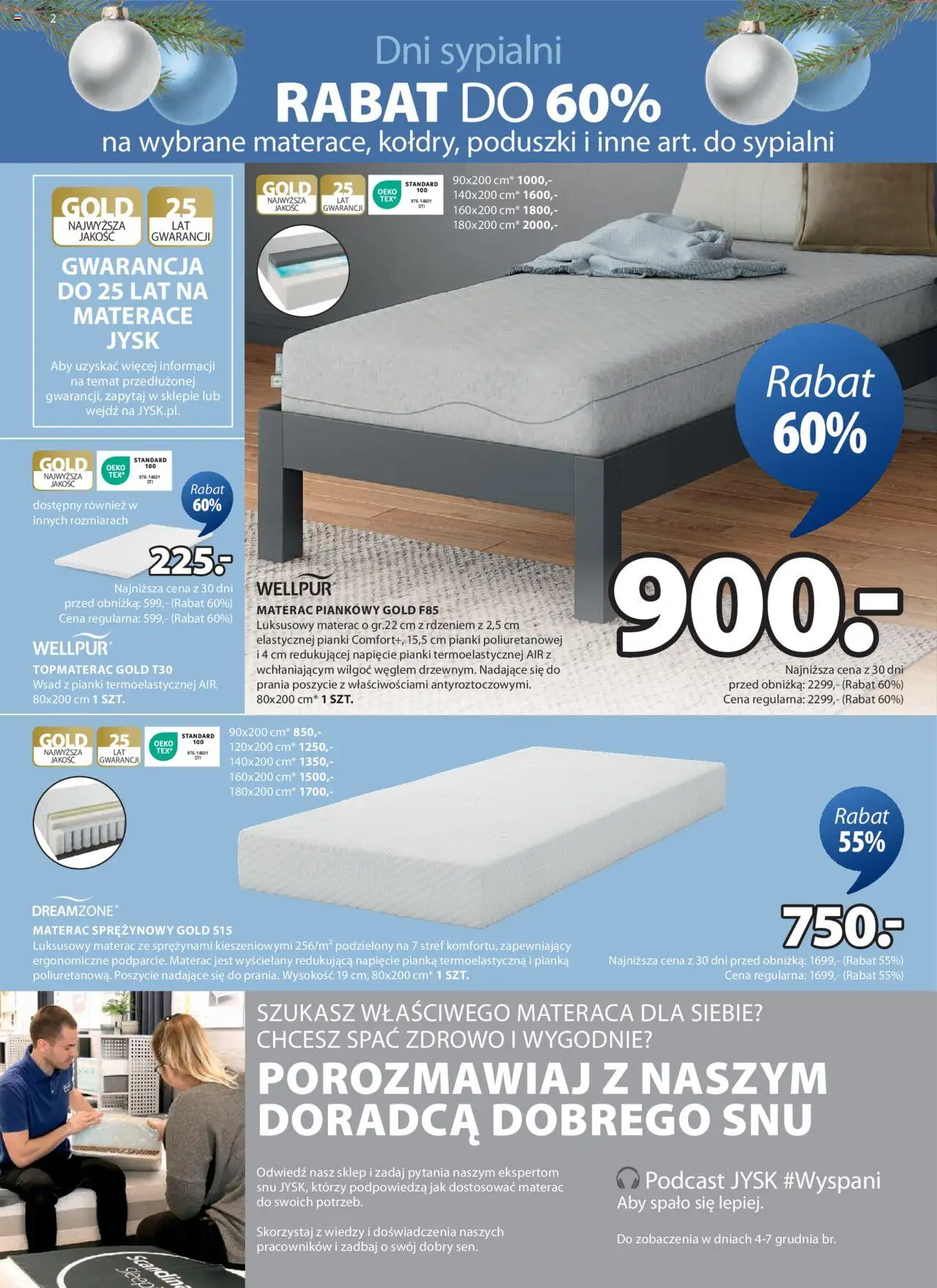 JYSK gazetka ważna od 04.12.2024 do 22.12.2024 strona 2