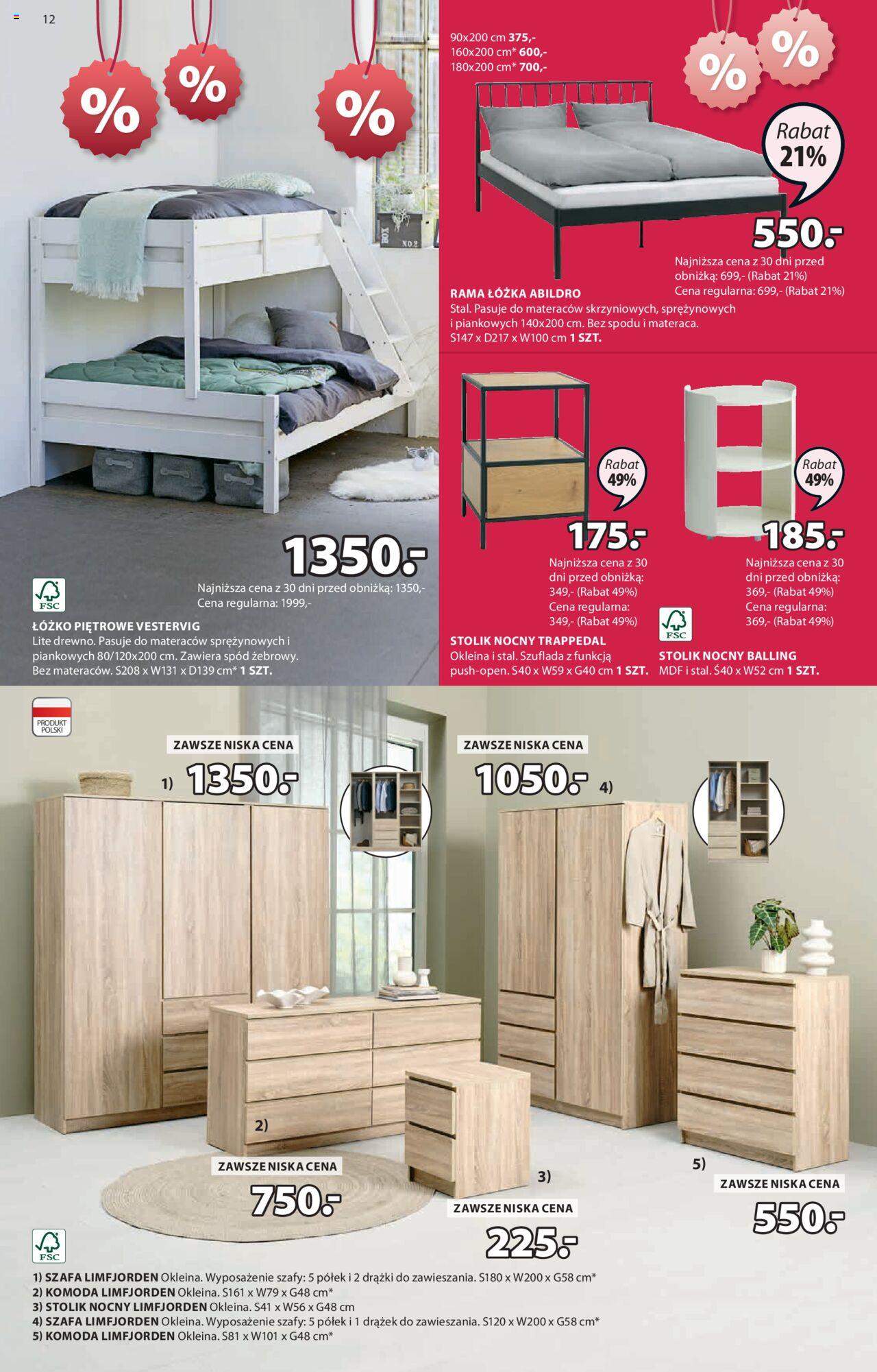 JYSK gazetka ważna od 05.06.2024 do 23.06.2024 strona 12