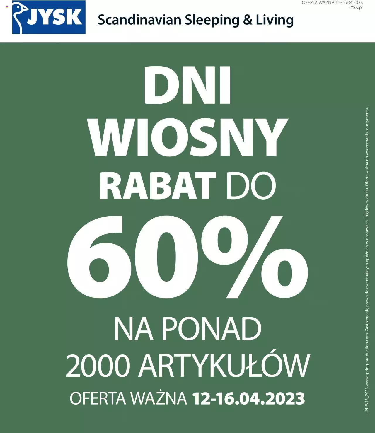 JYSK gazetka ważna  od 12.04.2023 do 16.05.2023 strona 16
