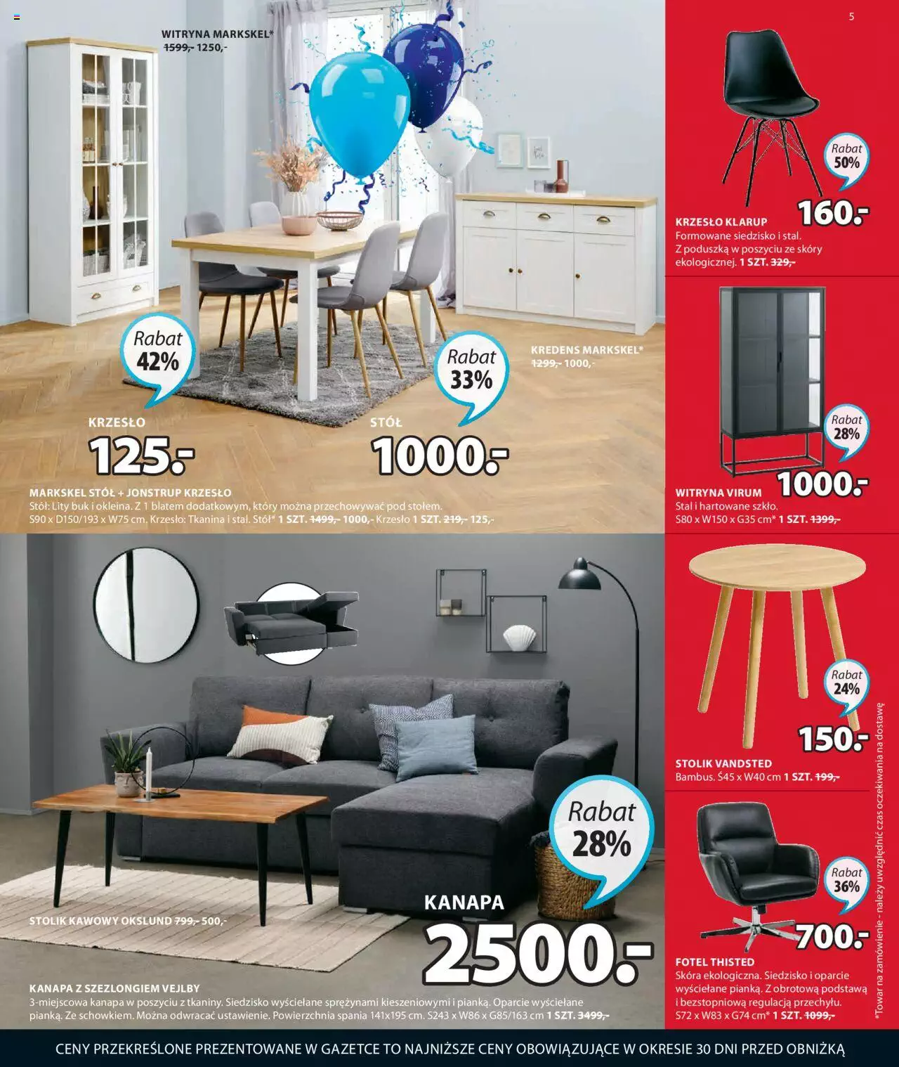 JYSK gazetka ważna  od 12.04.2023 do 16.05.2023 strona 5