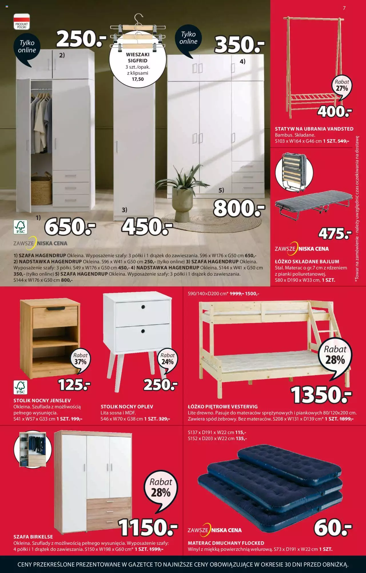 JYSK gazetka ważna od 18.01.2023 do 31.01.2023 strona 7