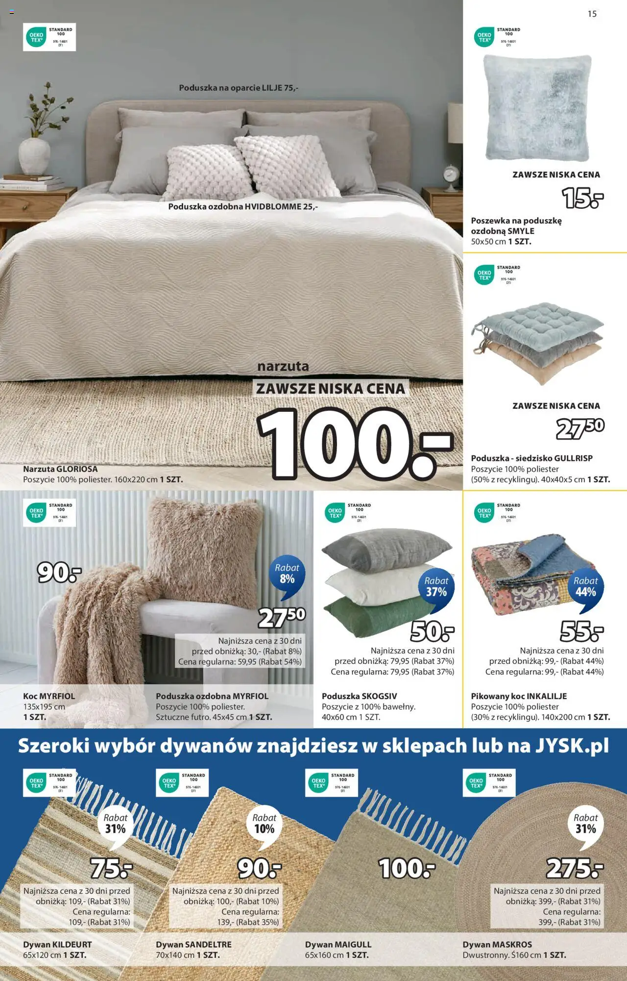 JYSK gazetka ważna od 23.07.2025 do 10.08.2025 strona 15