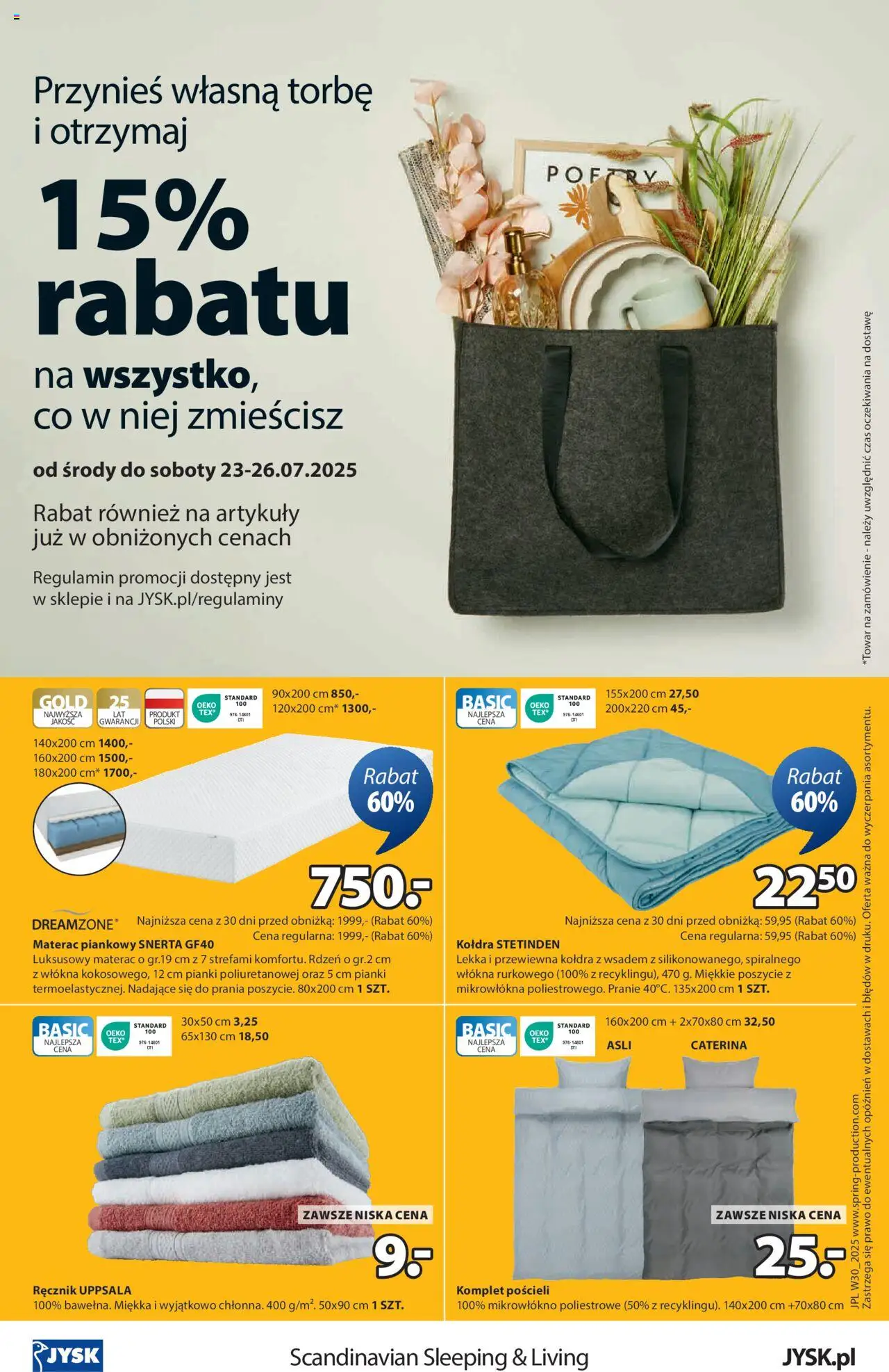 JYSK gazetka ważna od 23.07.2025 do 10.08.2025 strona 16