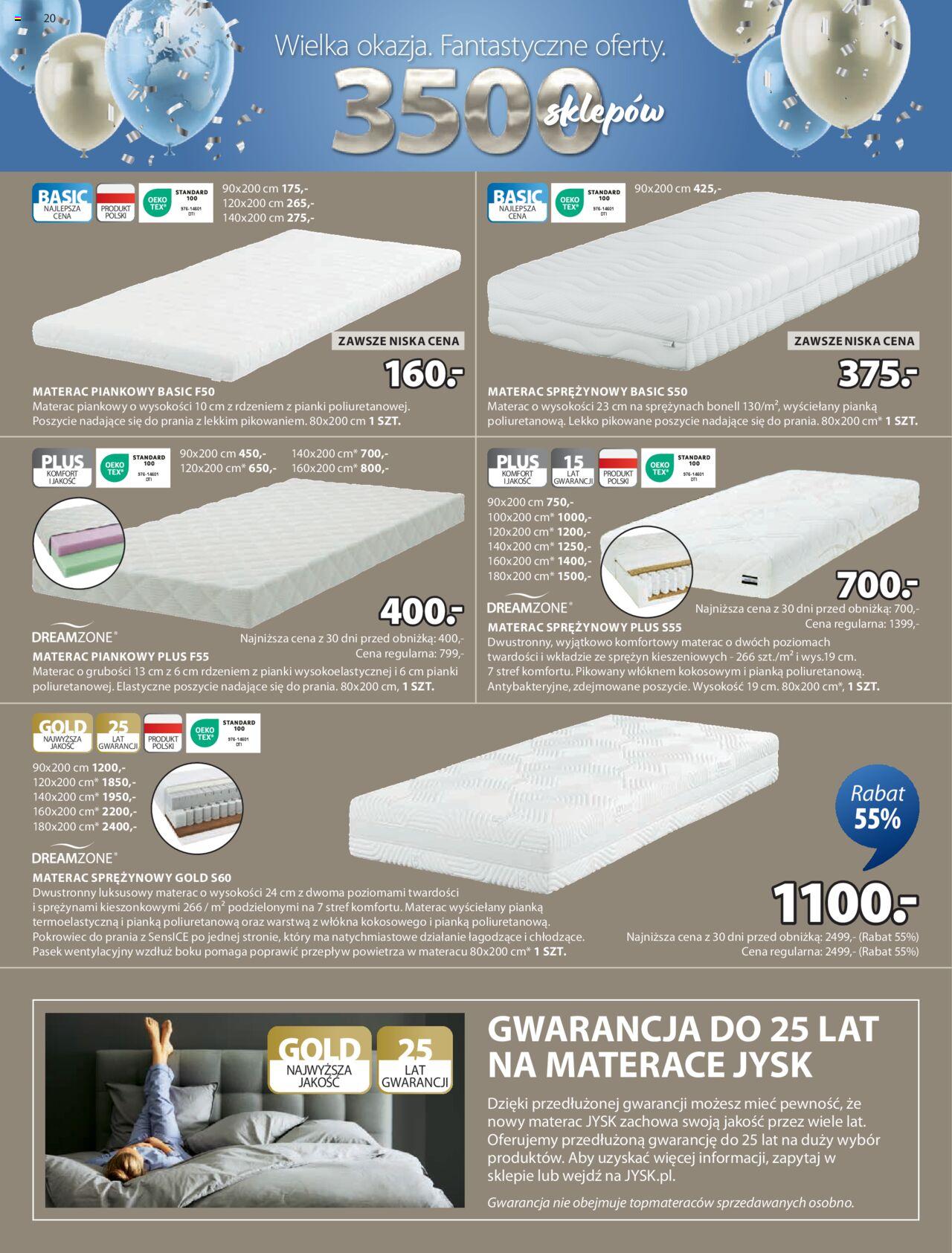 JYSK gazetka ważna od 25.09.2024 do 13.10.2024 strona 20