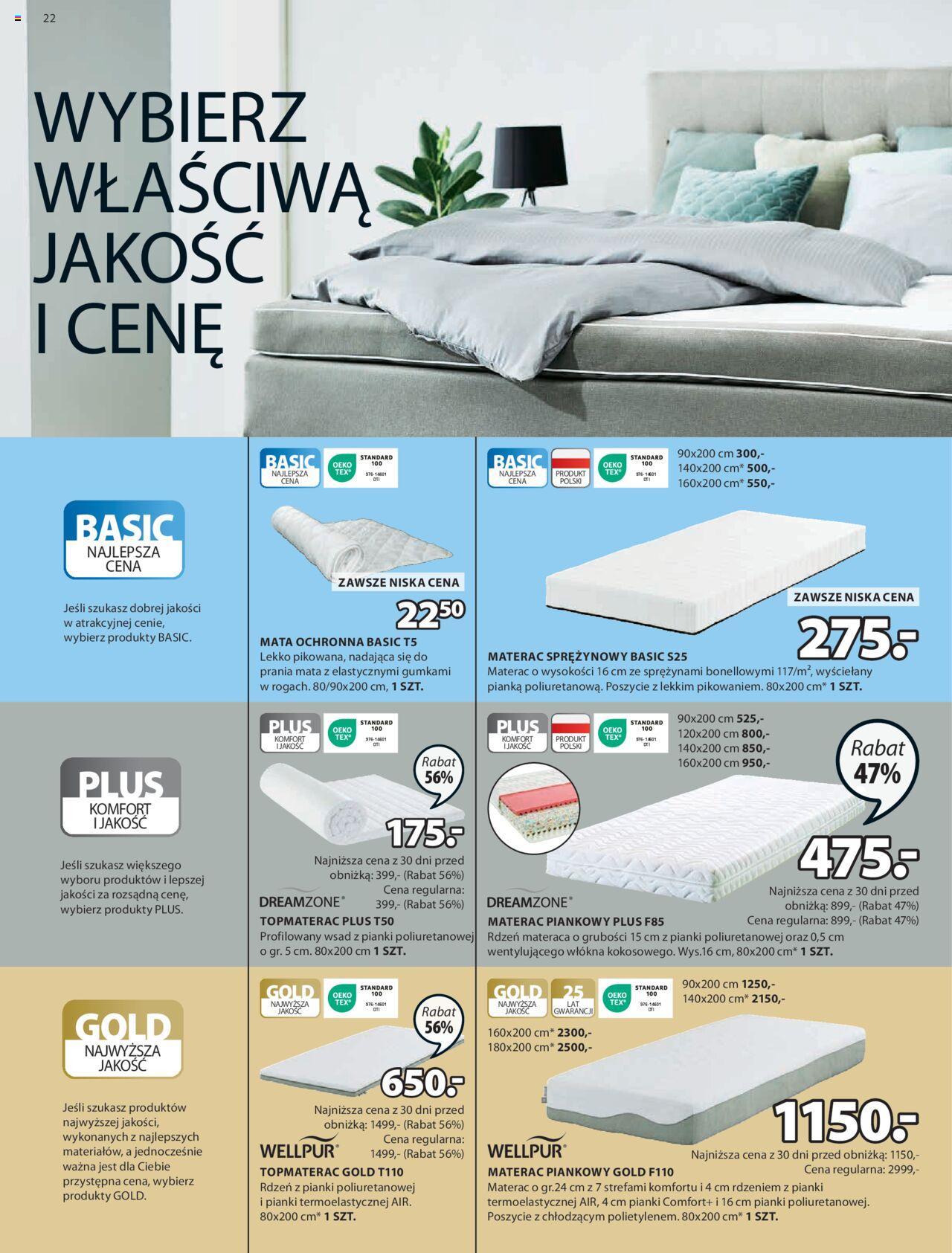JYSK gazetka ważna od 25.09.2024 do 13.10.2024 strona 22