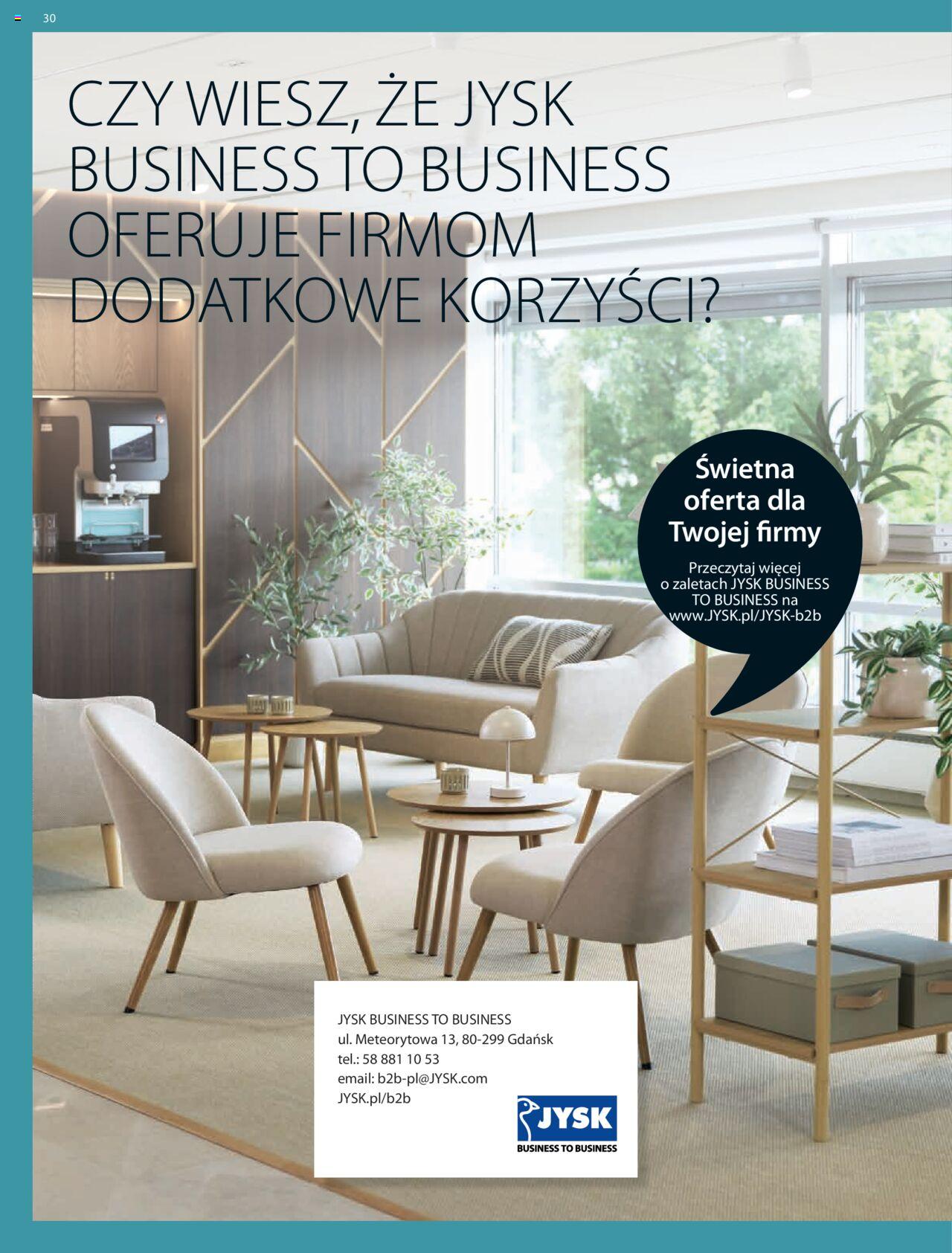 JYSK gazetka ważna od 25.09.2024 do 13.10.2024 strona 30