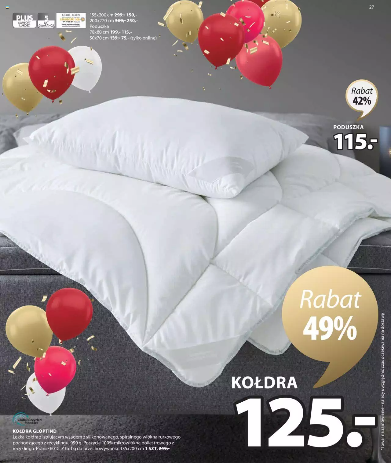JYSK gazetka ważna  od 28.09.2022 do 18.10.2022 strona 27