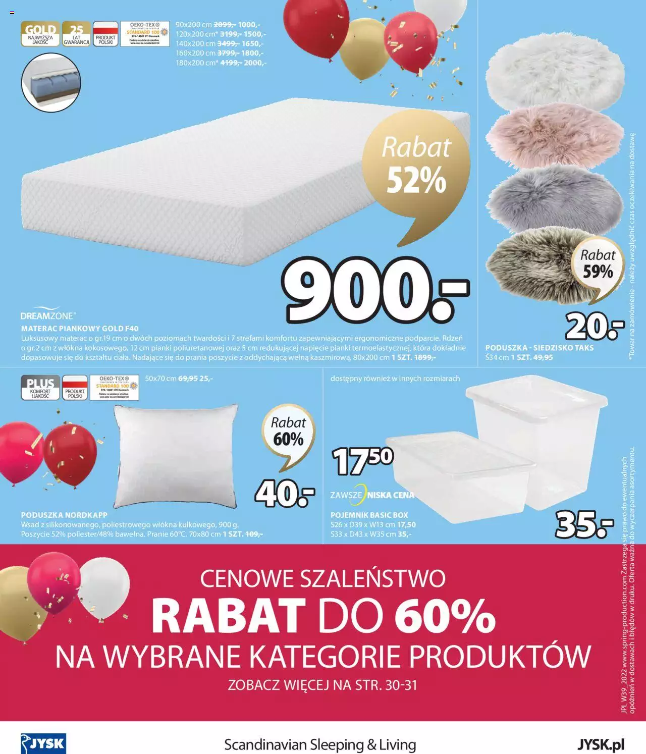 JYSK gazetka ważna  od 28.09.2022 do 18.10.2022 strona 32