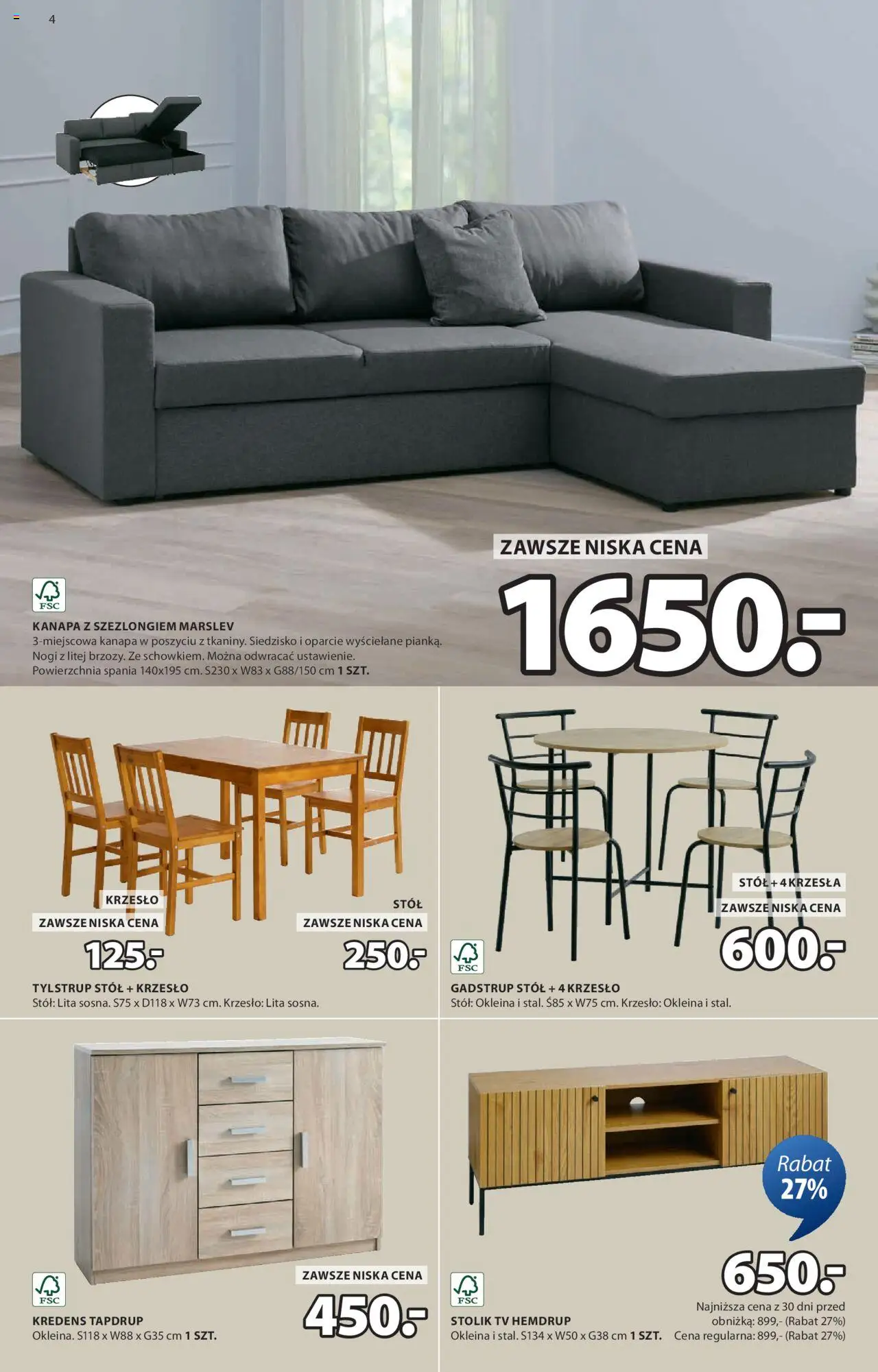 JYSK gazetka ważna od 29.01.2025 do 16.02.2025 strona 4