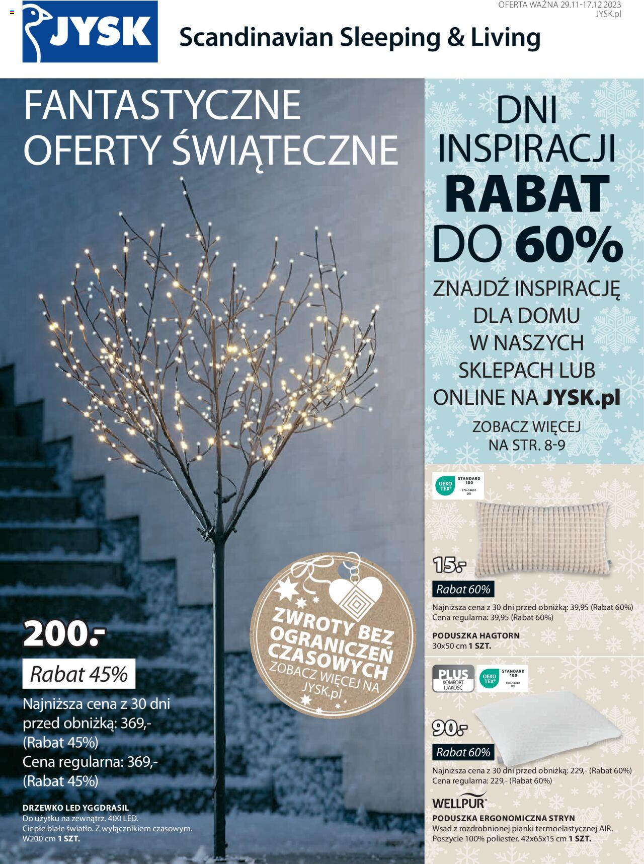 JYSK gazetka ważna od 29.11.2023 do 17.12.2023 strona 2