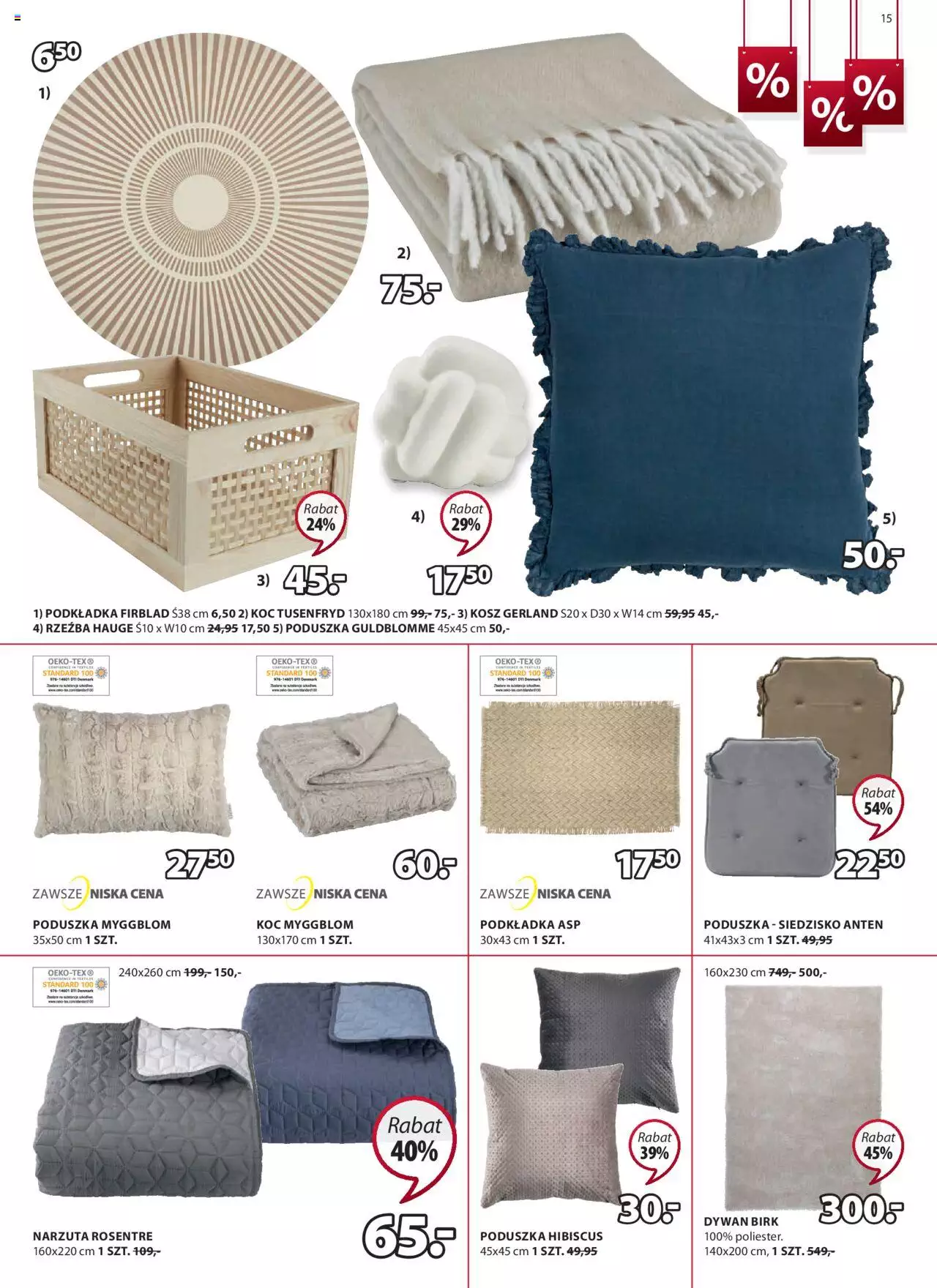 JYSK Oferta tygodnia gazetka ważna  od 03.08.2022 do 09.08.2022 strona 15