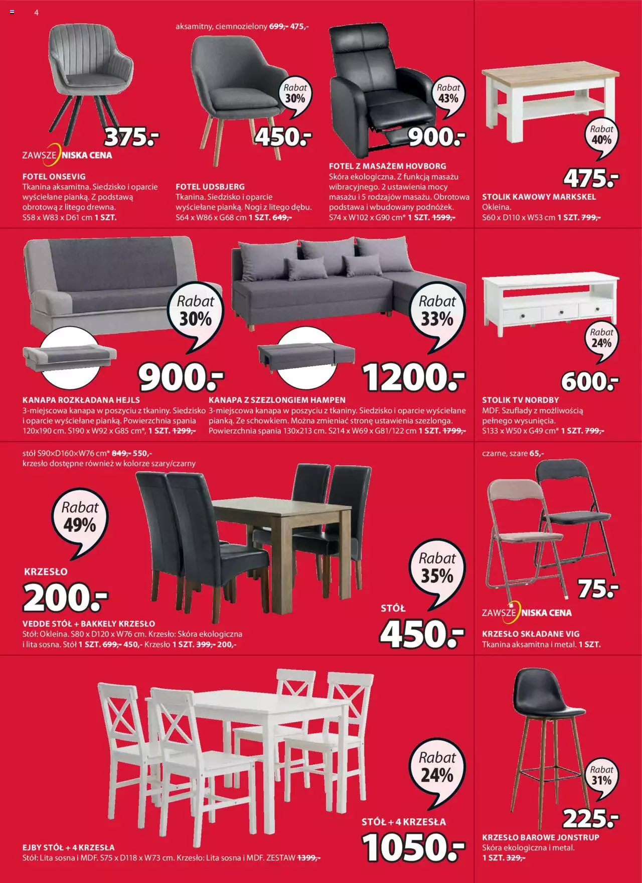 JYSK Oferta tygodnia gazetka ważna  od 03.08.2022 do 09.08.2022 strona 4