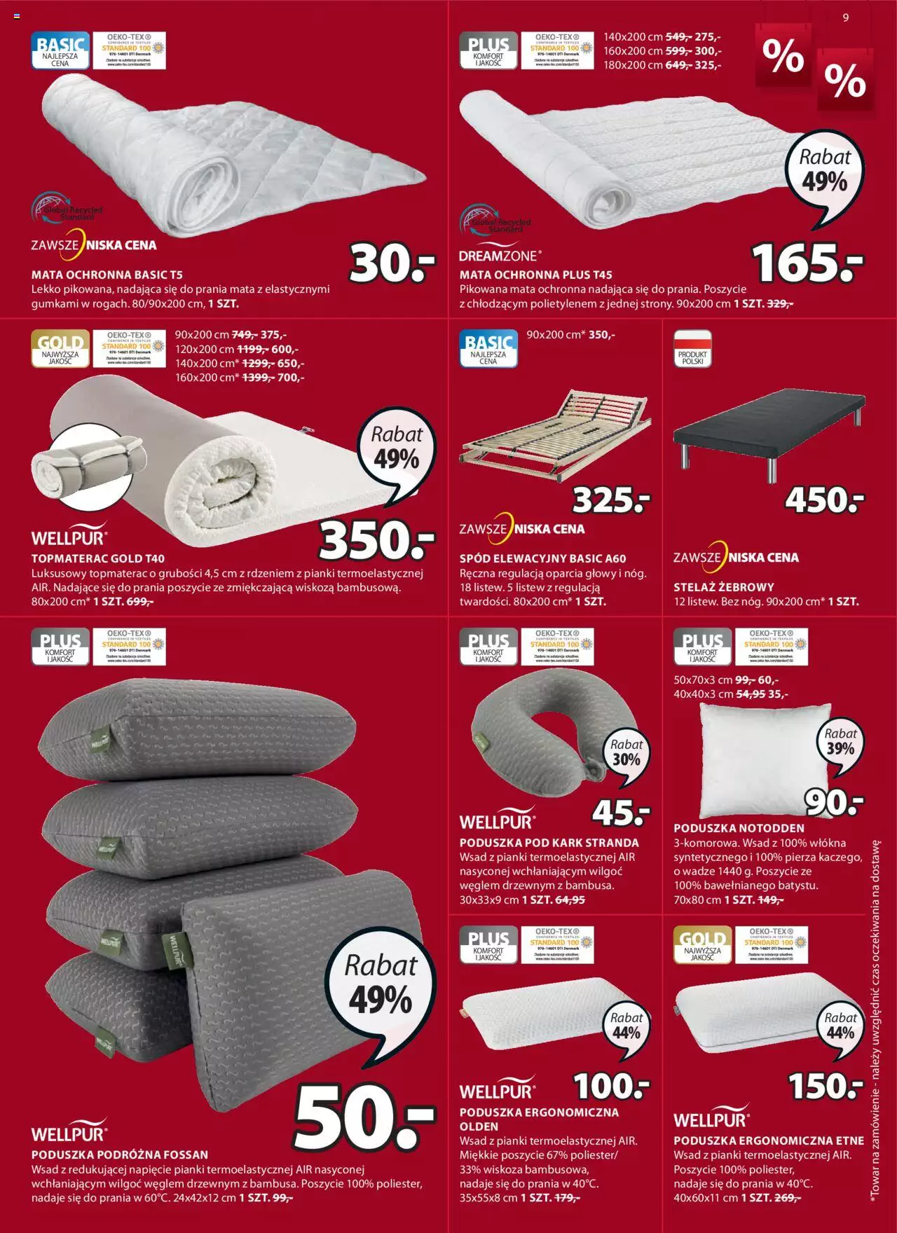 JYSK Oferta tygodnia gazetka ważna  od 03.08.2022 do 09.08.2022 strona 9