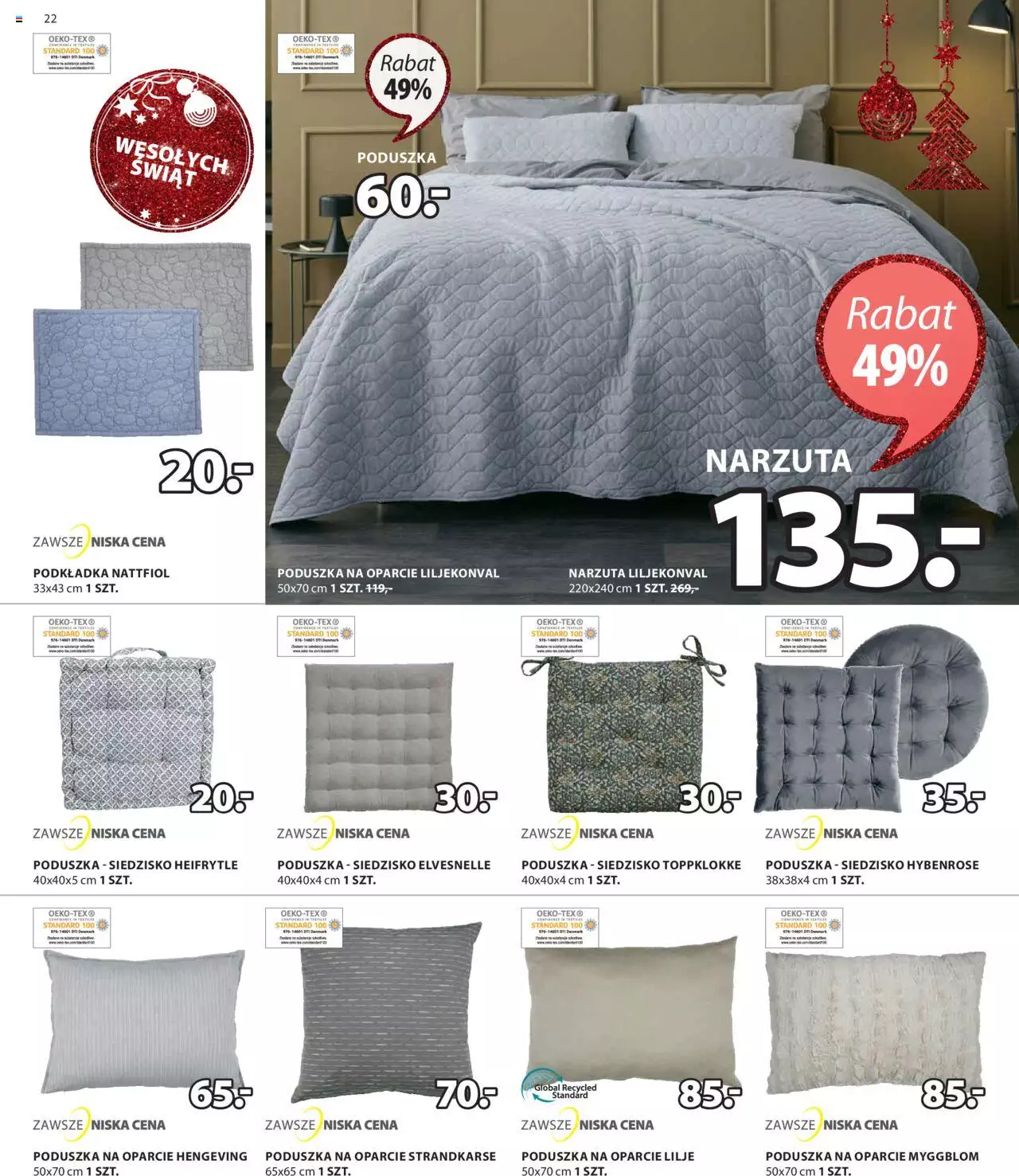 JYSK Oferta tygodnia gazetka ważna  od  19.10.2022 do 27.11.2022 strona 22