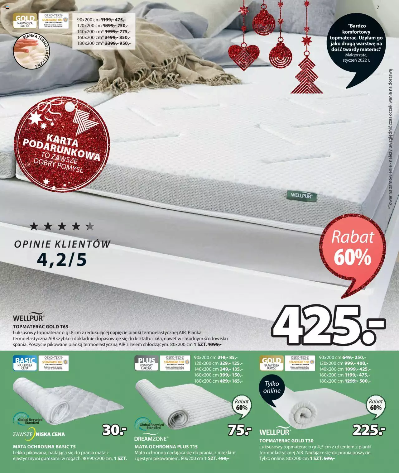 JYSK Oferta tygodnia gazetka ważna  od  19.10.2022 do 27.11.2022 strona 7