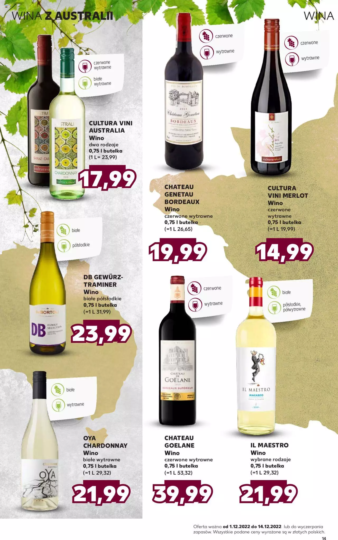 KAUFLAND Barek gazetka ważna od 01.12.2022 do 14.12.2022 strona 14