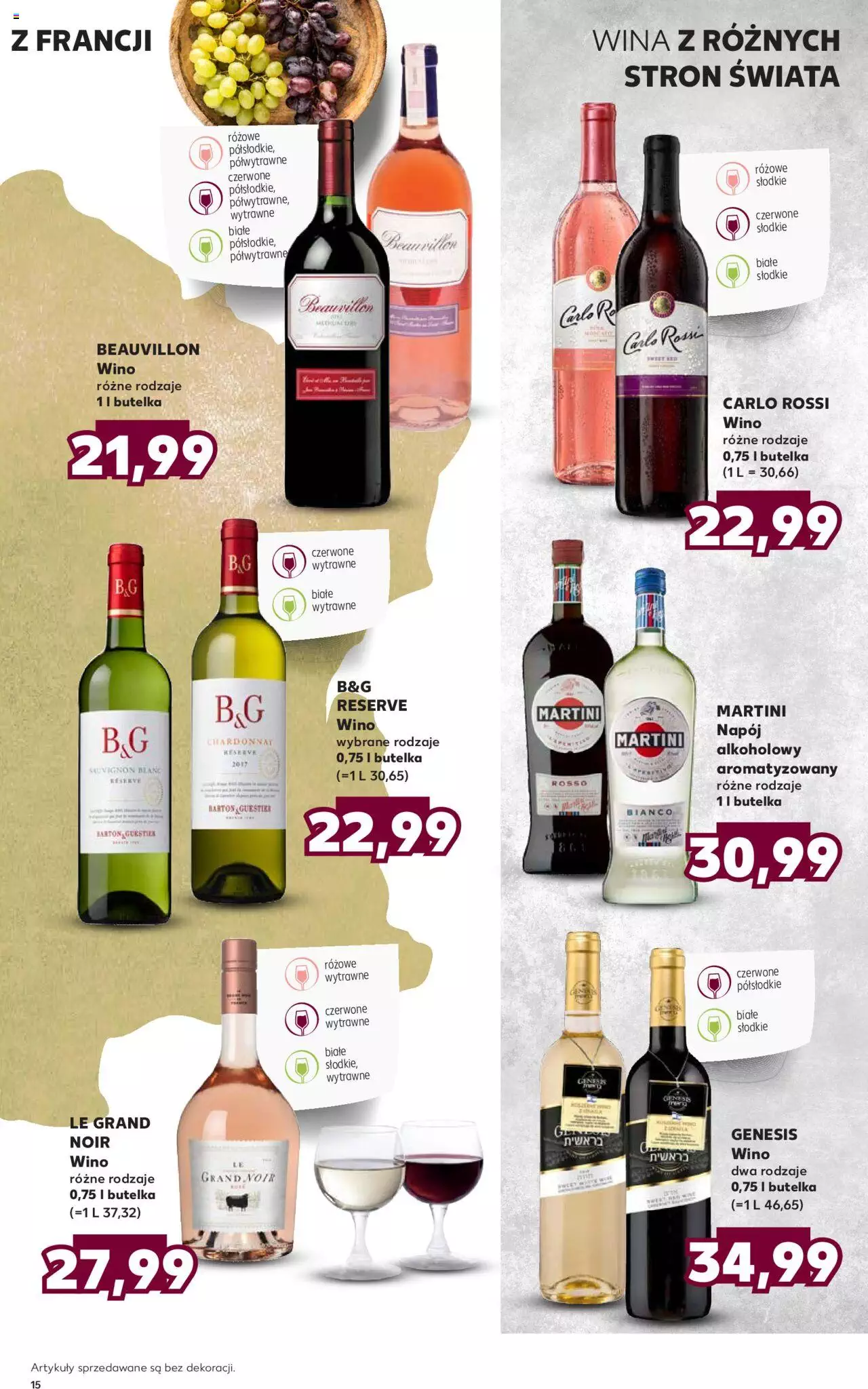 KAUFLAND Barek gazetka ważna od 01.12.2022 do 14.12.2022 strona 15