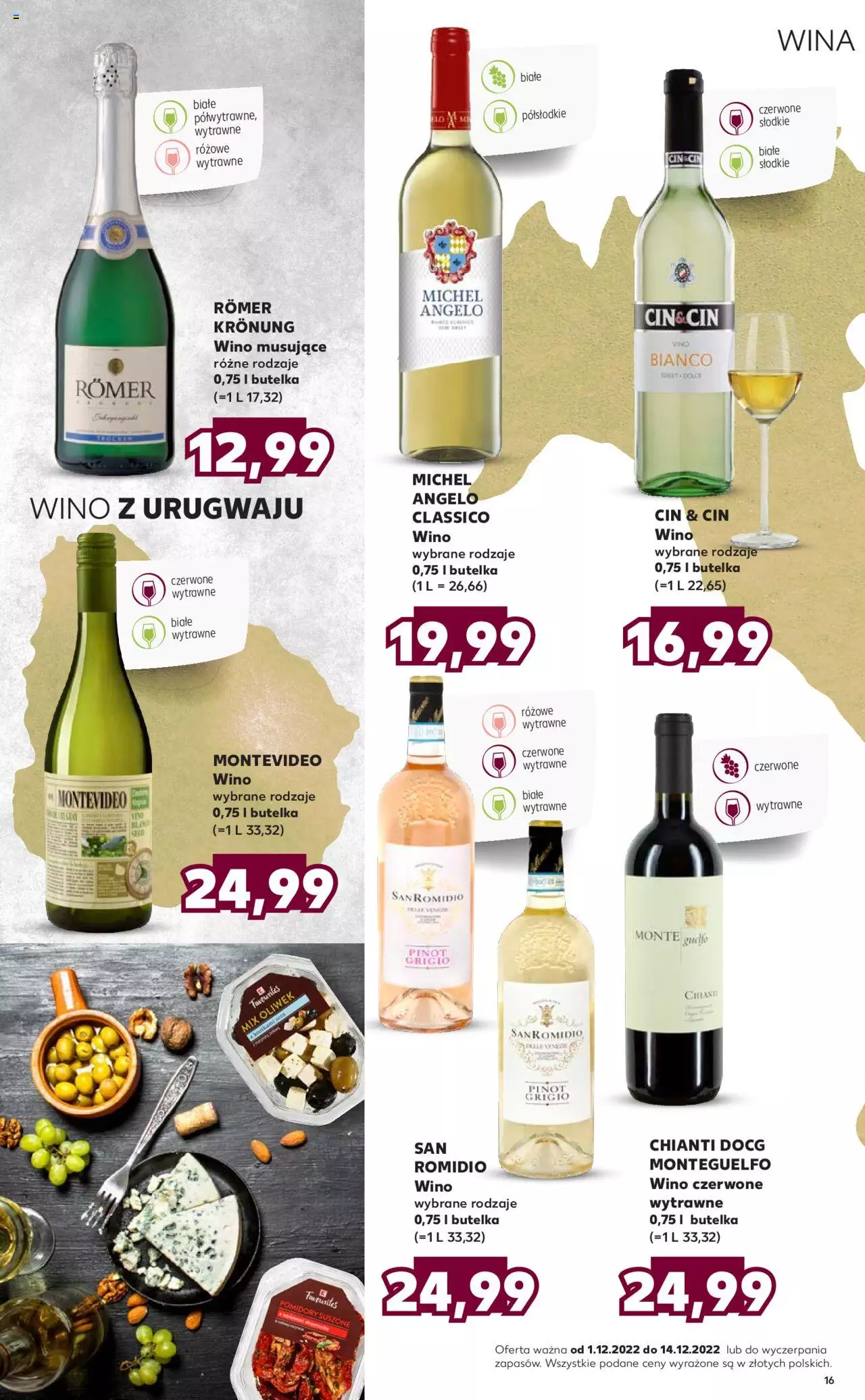 KAUFLAND Barek gazetka ważna od 01.12.2022 do 14.12.2022 strona 16