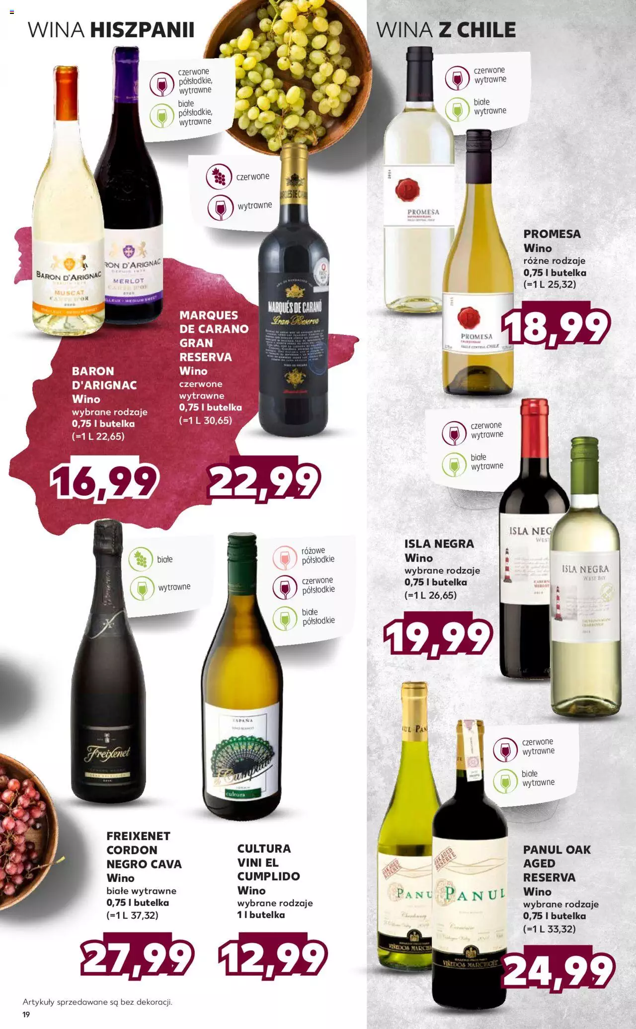 KAUFLAND Barek gazetka ważna od 01.12.2022 do 14.12.2022 strona 19