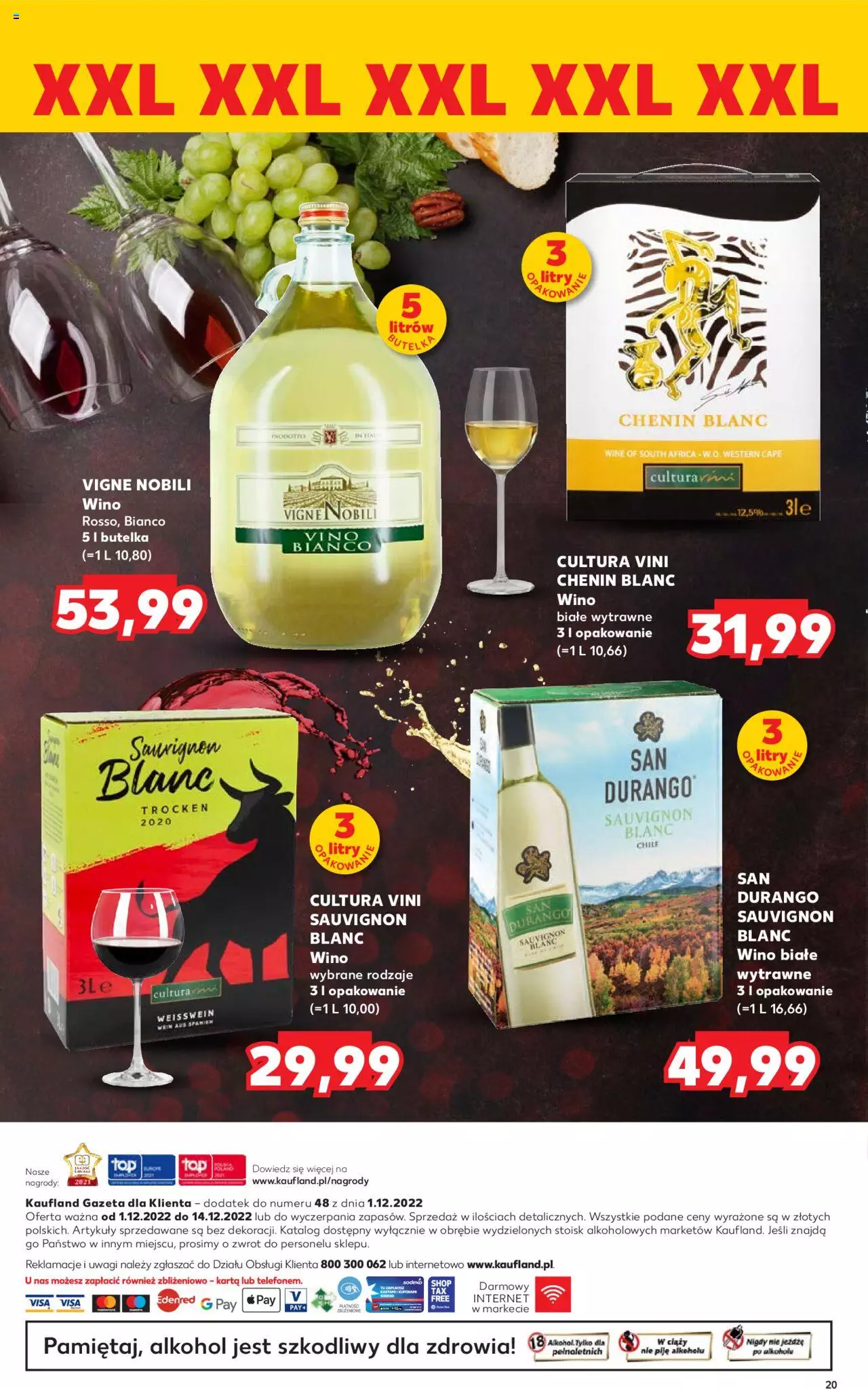 KAUFLAND Barek gazetka ważna od 01.12.2022 do 14.12.2022 strona 20