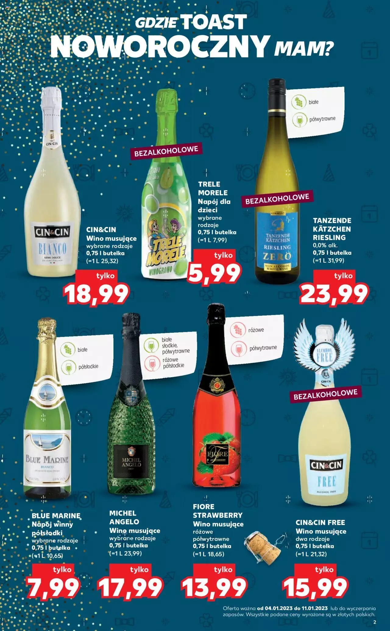 KAUFLAND Barek gazetka ważna od 04.01.2023 do 11.01.2023 strona 2