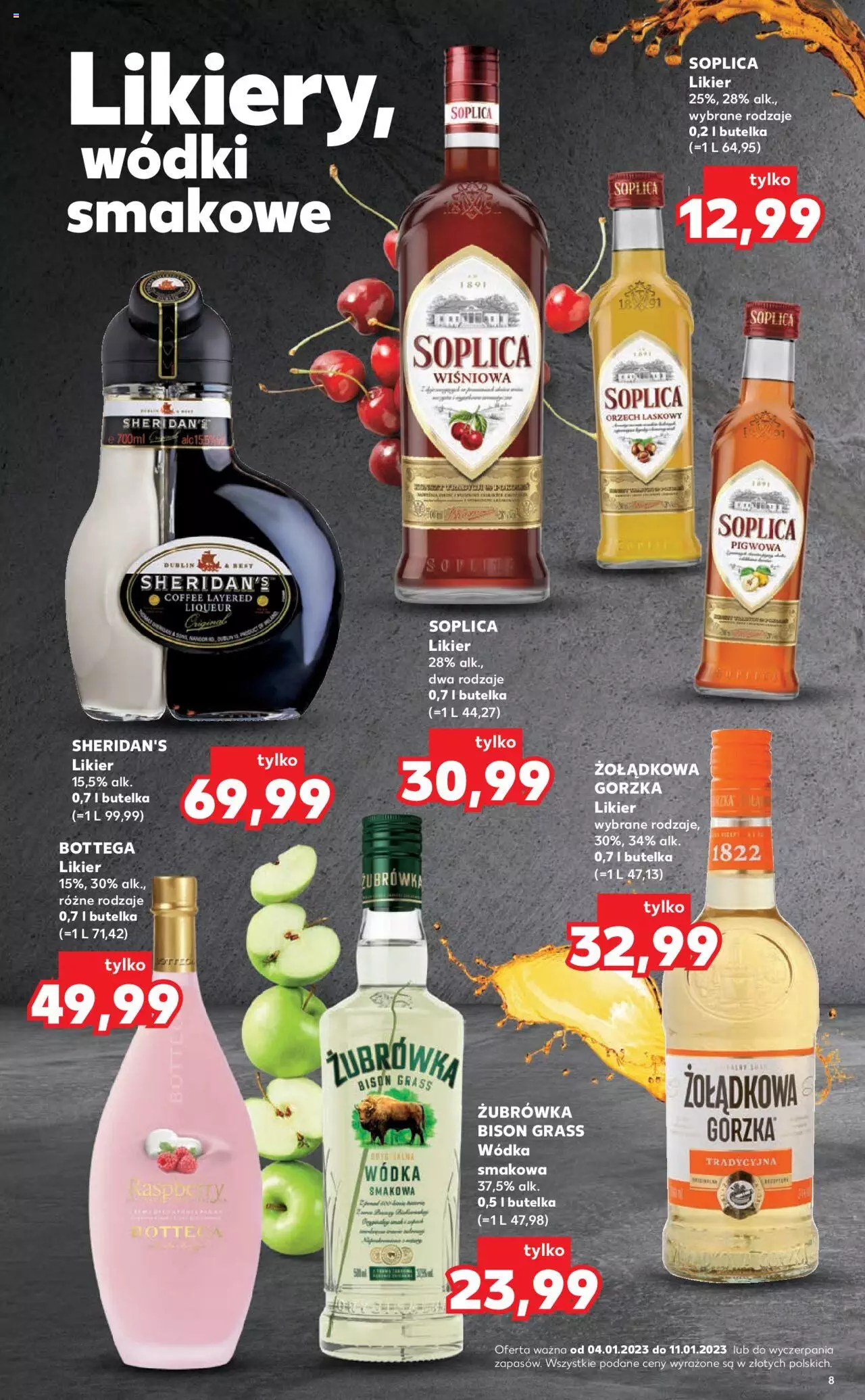 KAUFLAND Barek gazetka ważna od 04.01.2023 do 11.01.2023 strona 8