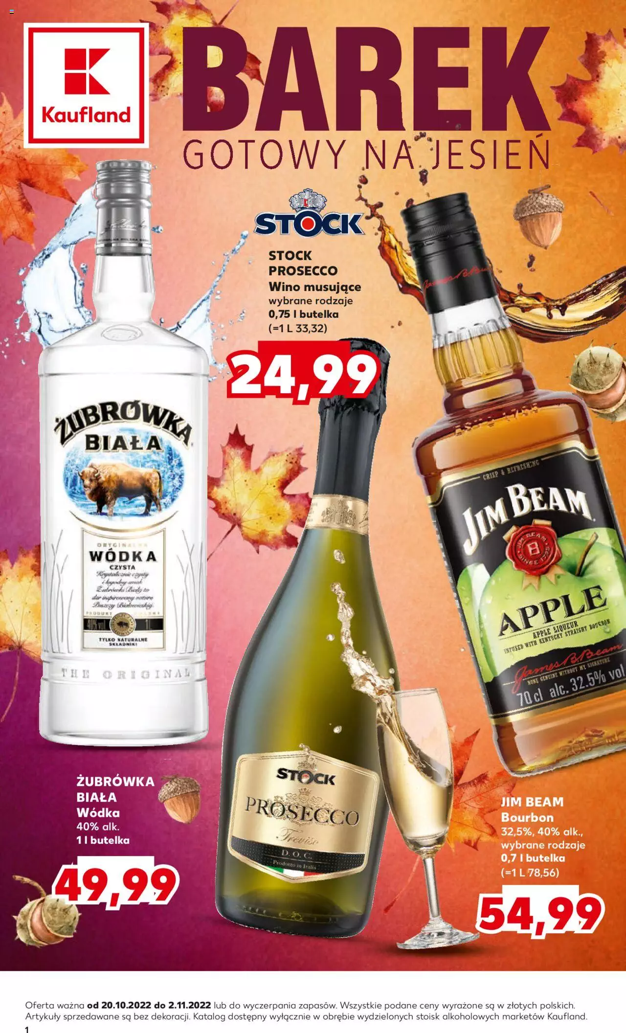 KAUFLAND Barek gazetka ważna od 20.10.2022 do 02.11.2022 strona 1