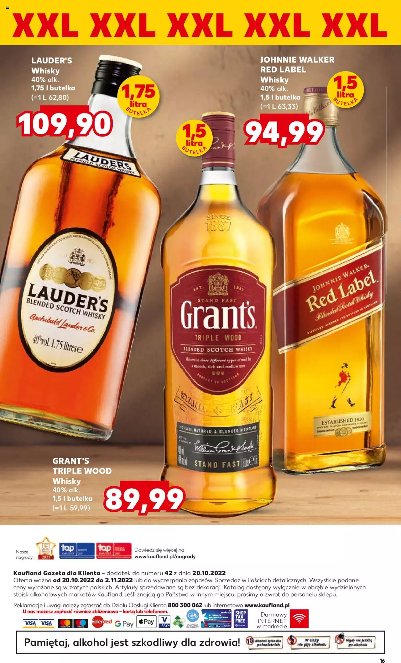 KAUFLAND Barek gazetka ważna od 20.10.2022 do 02.11.2022 strona 16