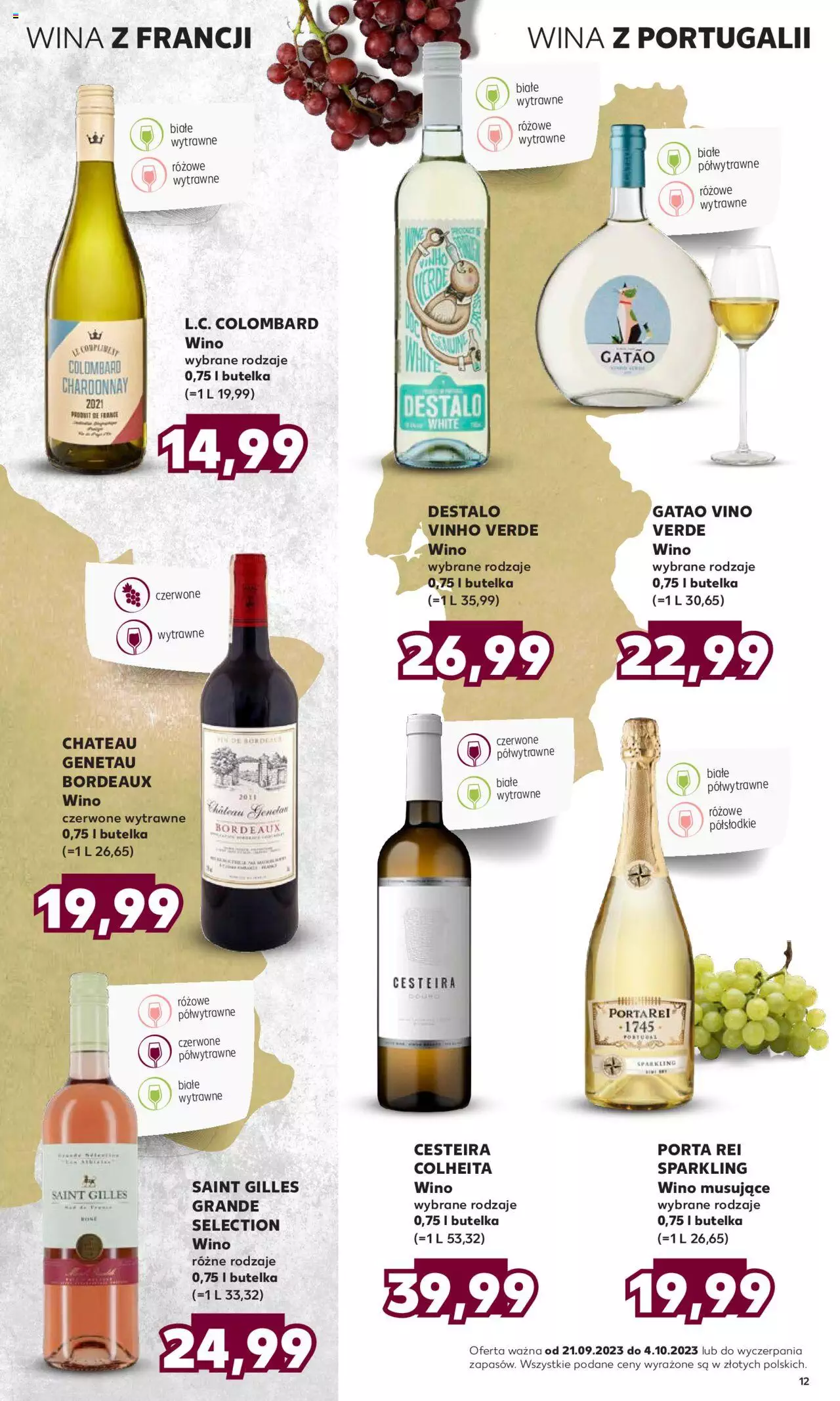 KAUFLAND Barek gazetka ważna od 21.09.2023 do 04.10.2023 strona 12
