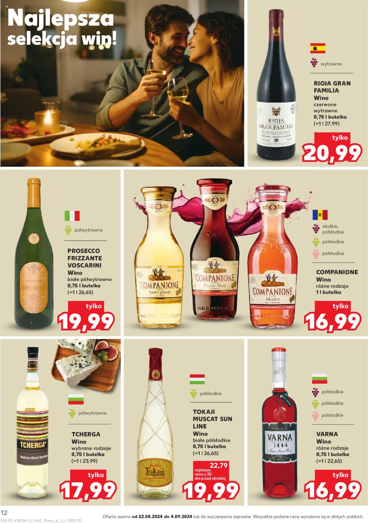 KAUFLAND Barek gazetka ważna  od 22.08.2024 do 04.09.2024 strona 12