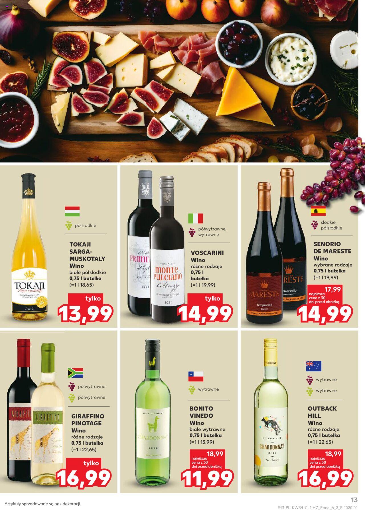 KAUFLAND Barek gazetka ważna  od 22.08.2024 do 04.09.2024 strona 13