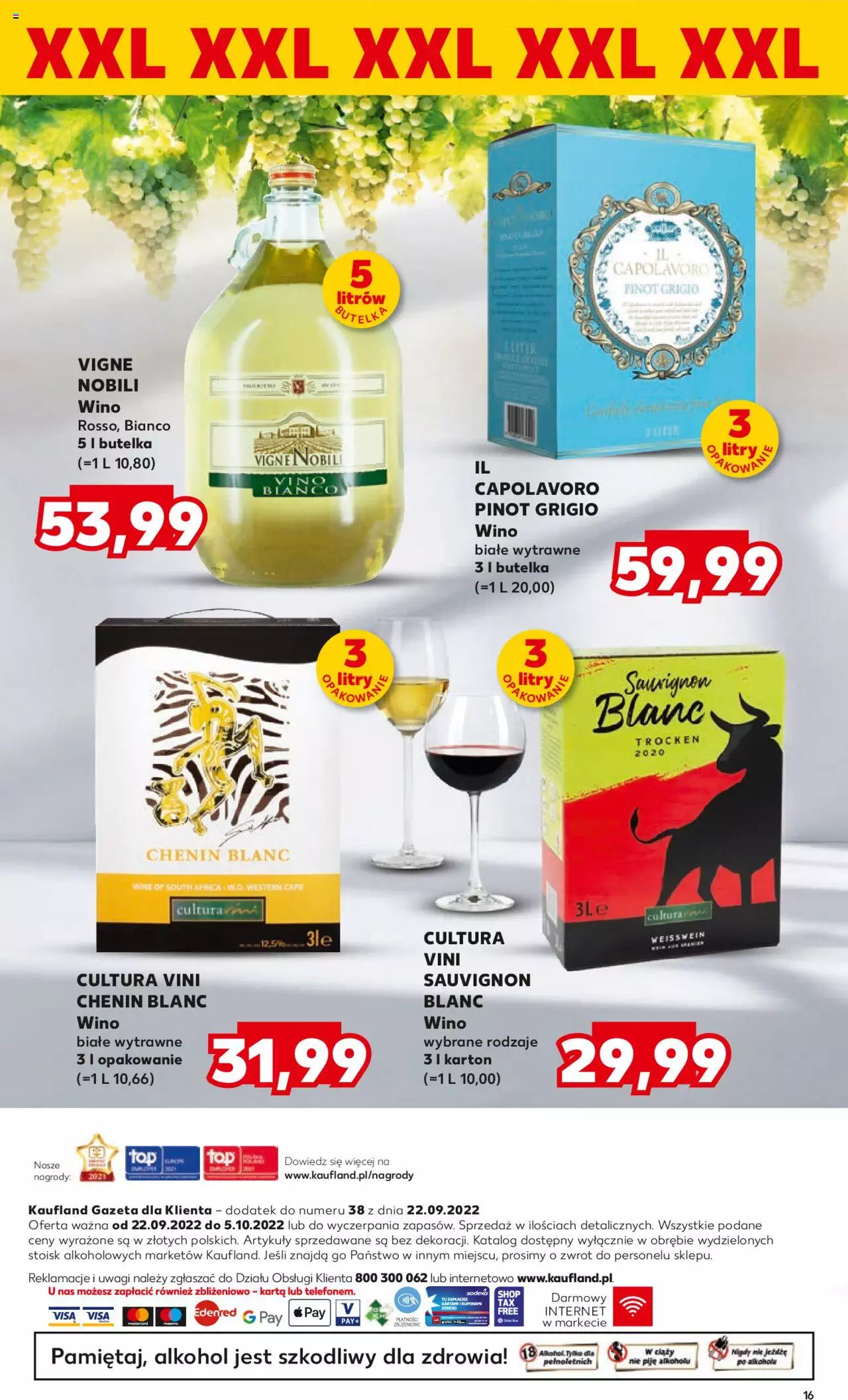 KAUFLAND Barek gazetka ważna od 22.09.2022 do 05.10.2022 strona 14