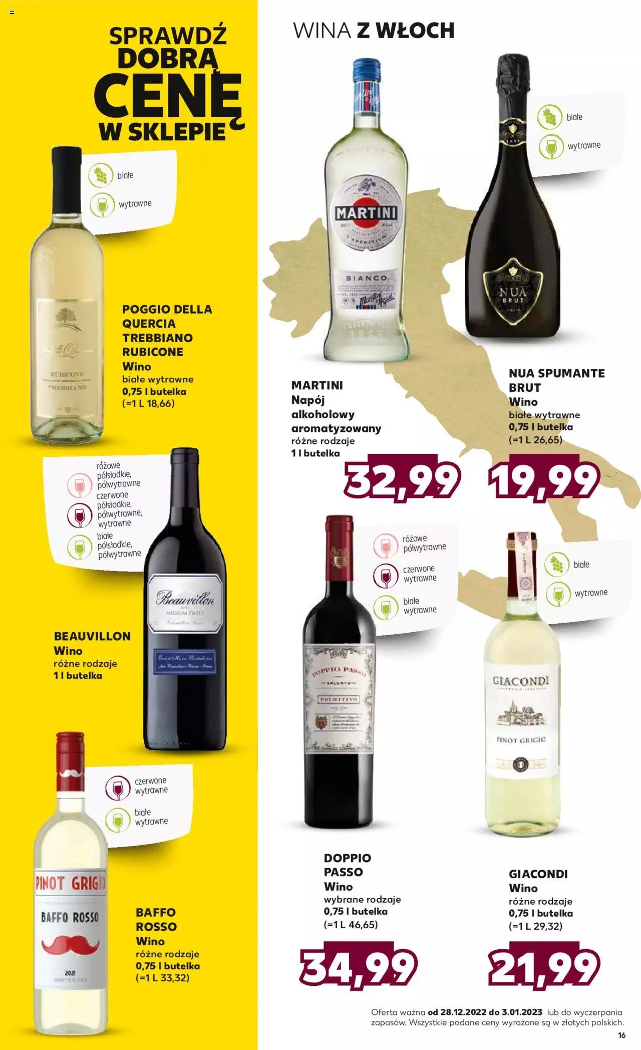 KAUFLAND Barek gazetka ważna  od 28.12.2022 do 03.01.2023 strona 16