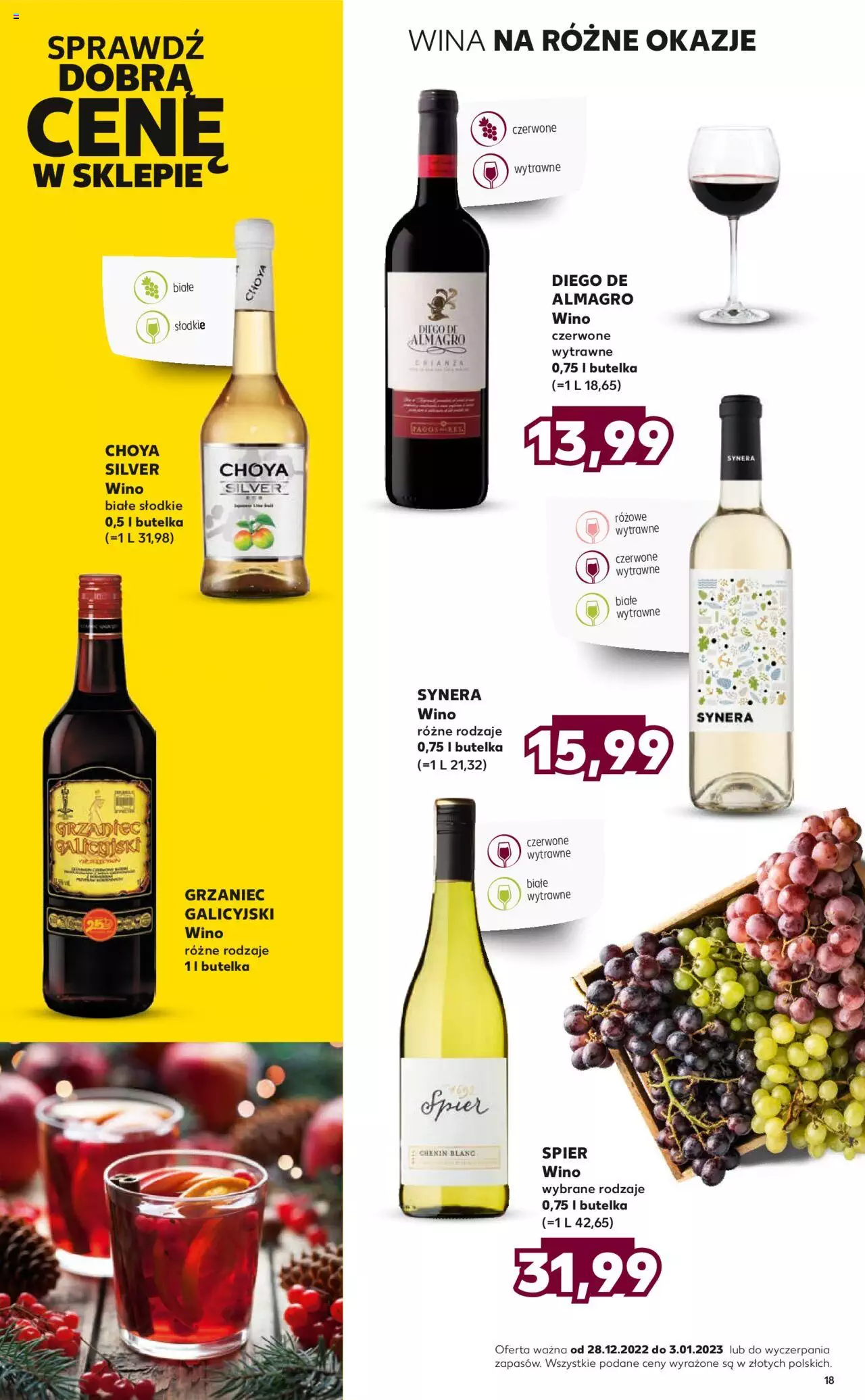 KAUFLAND Barek gazetka ważna  od 28.12.2022 do 03.01.2023 strona 18