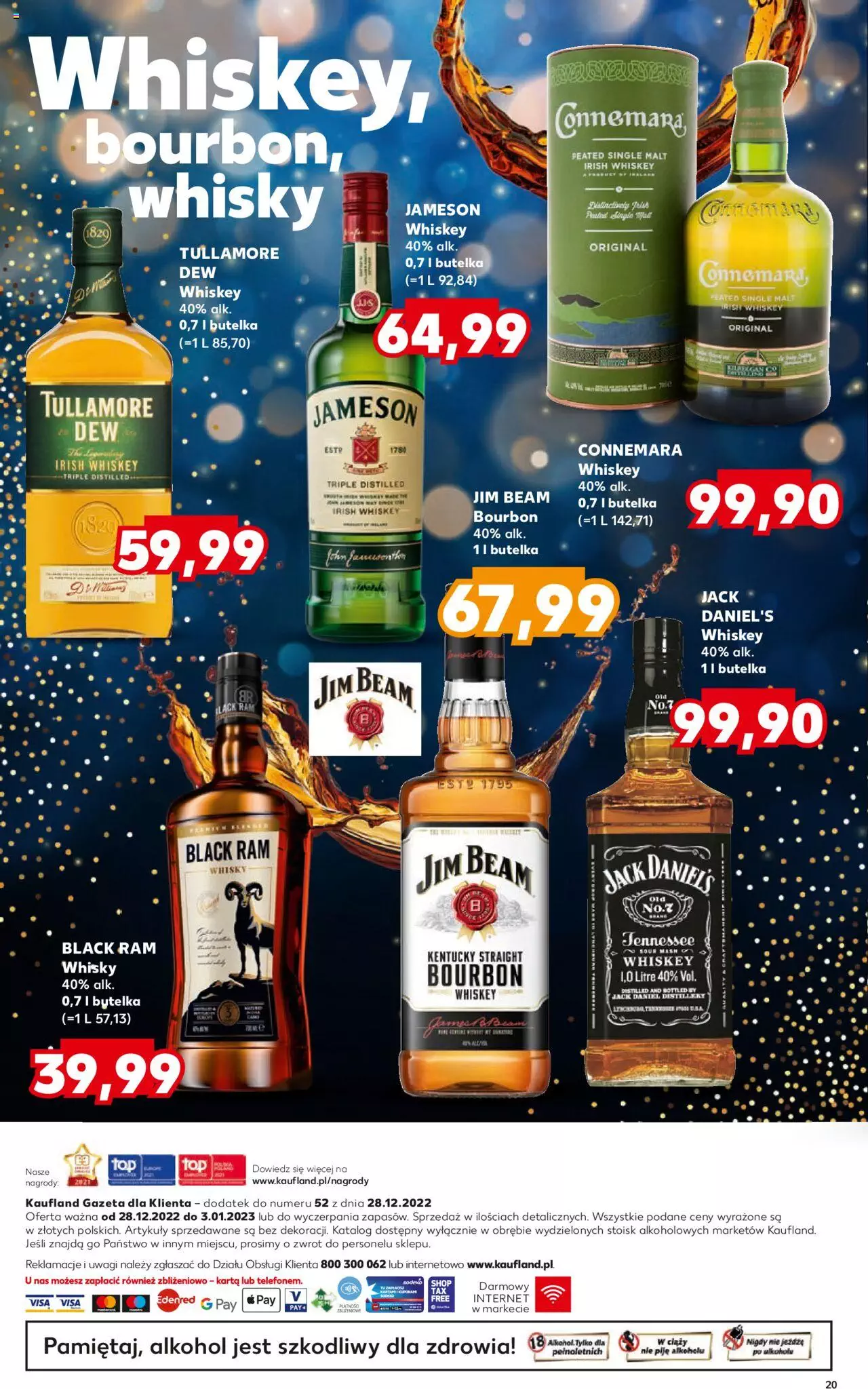 KAUFLAND Barek gazetka ważna  od 28.12.2022 do 03.01.2023 strona 20