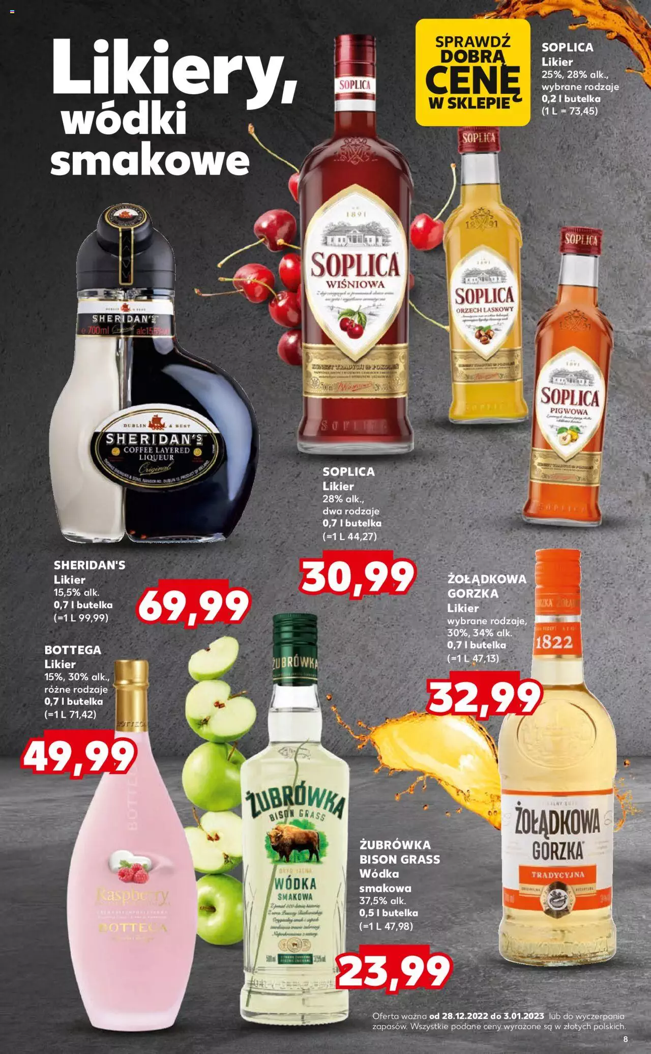 KAUFLAND Barek gazetka ważna  od 28.12.2022 do 03.01.2023 strona 8