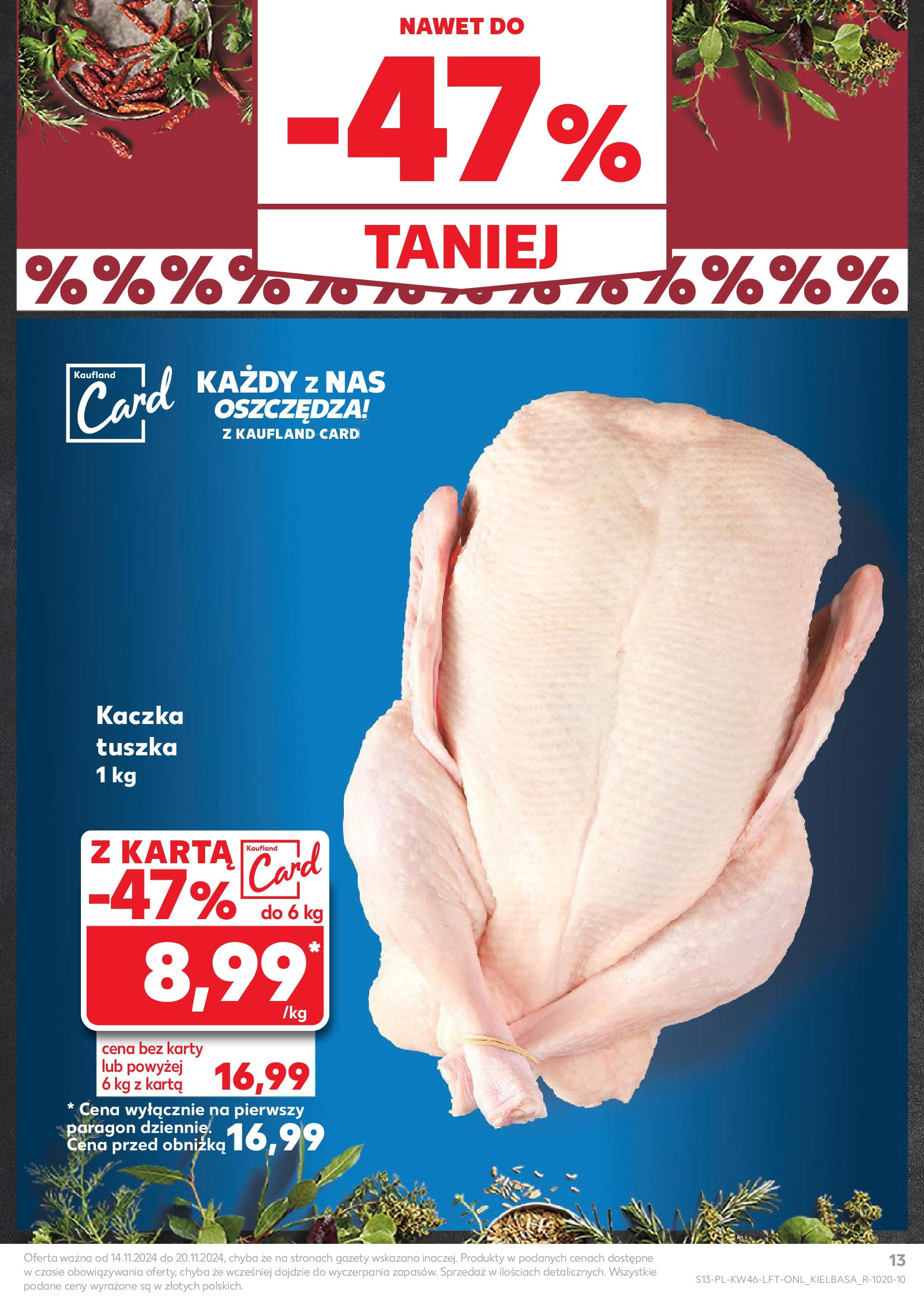 Kaufland BLACK FRIDAY gazetka ważna  od 14.11.2024 do 20.11.2024 strona 13