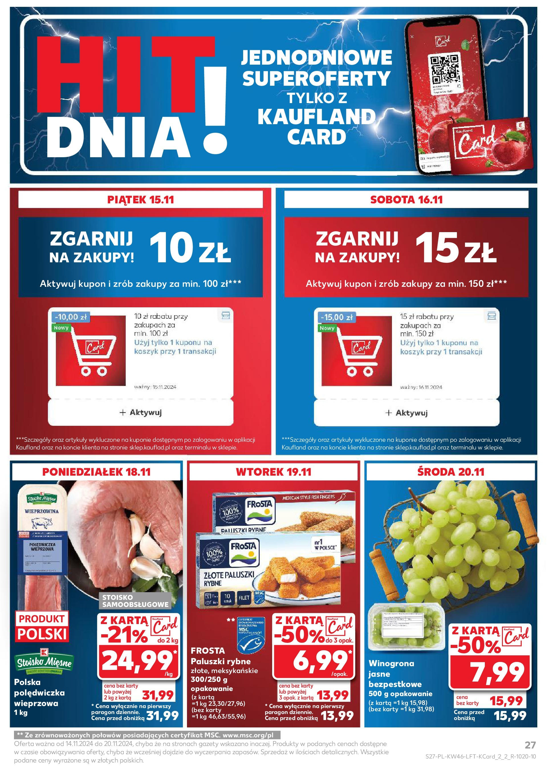 Kaufland BLACK FRIDAY gazetka ważna  od 14.11.2024 do 20.11.2024 strona 27