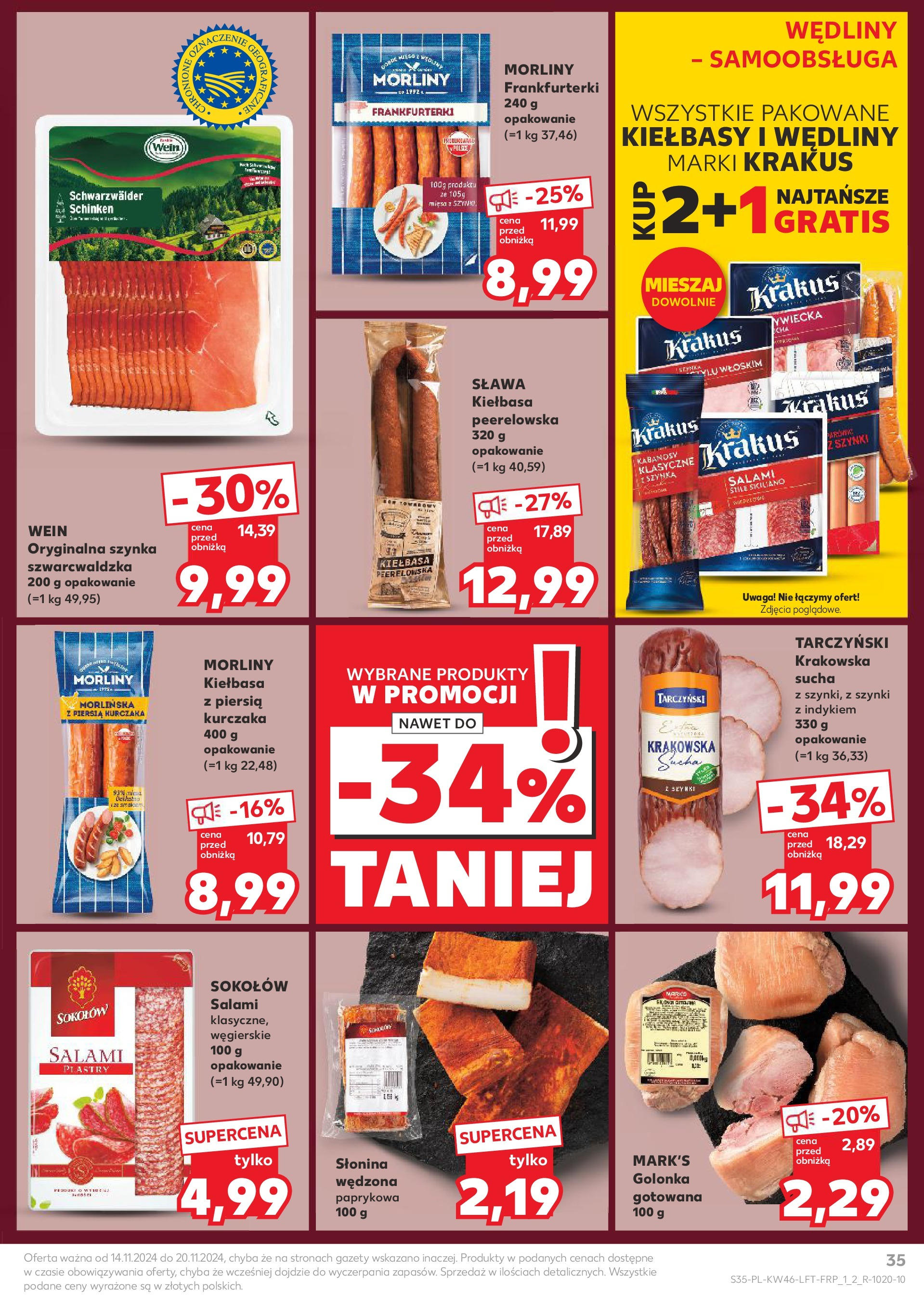 Kaufland BLACK FRIDAY gazetka ważna  od 14.11.2024 do 20.11.2024 strona 35
