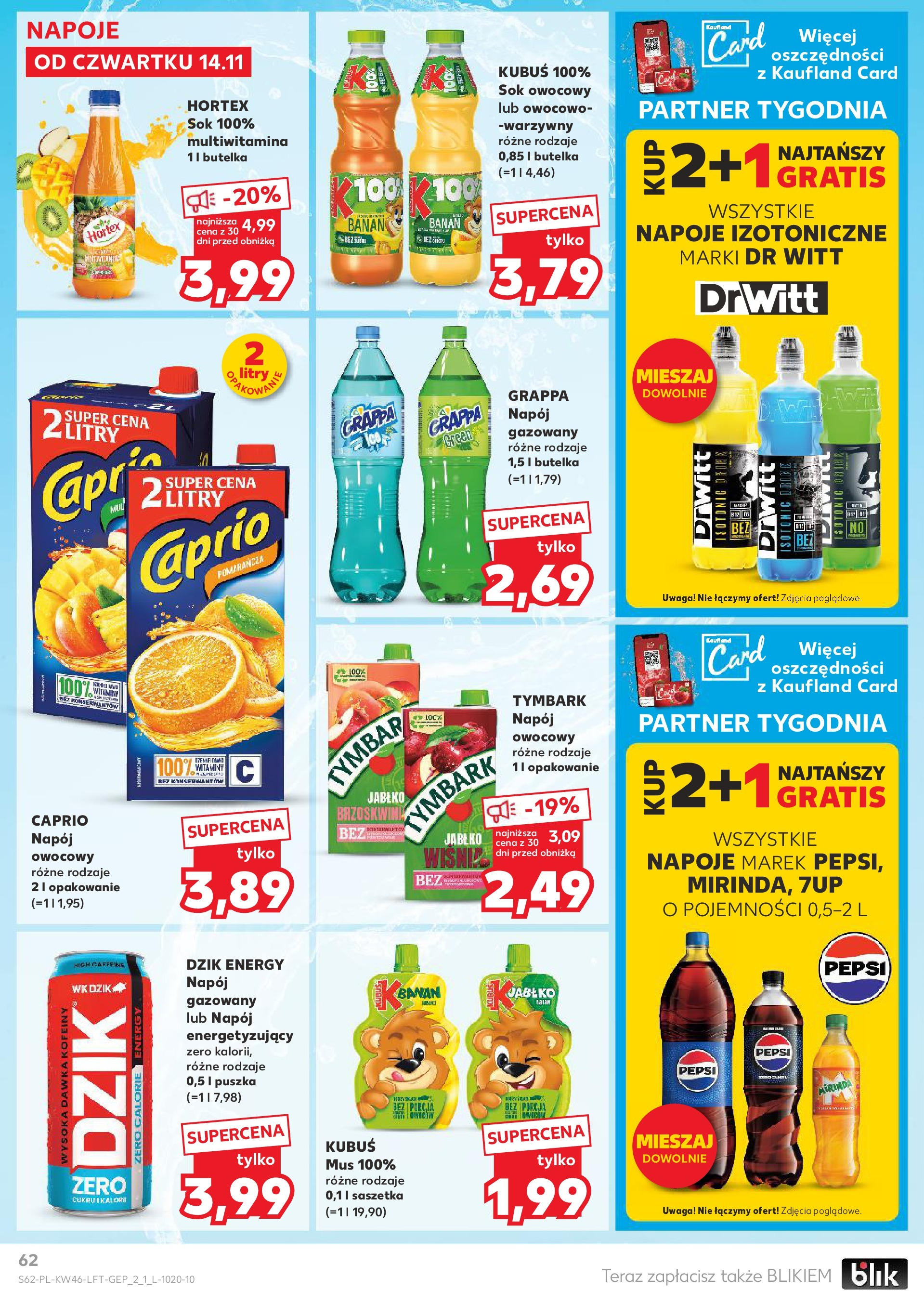 Kaufland BLACK FRIDAY gazetka ważna  od 14.11.2024 do 20.11.2024 strona 62