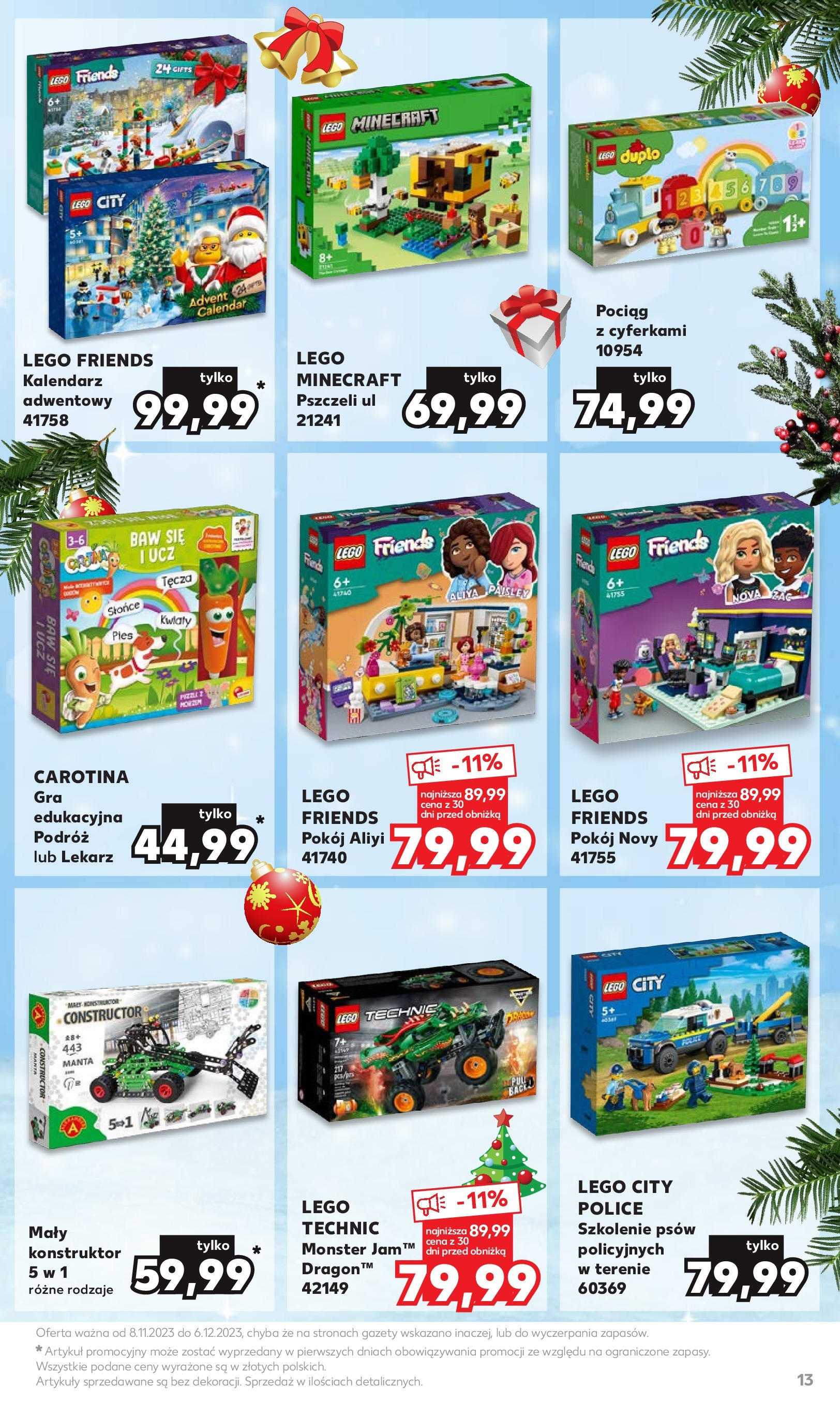 Kaufland Boże Narodzenie gazetka ważna od 08.11.2023 do 30.11.2023 strona 11