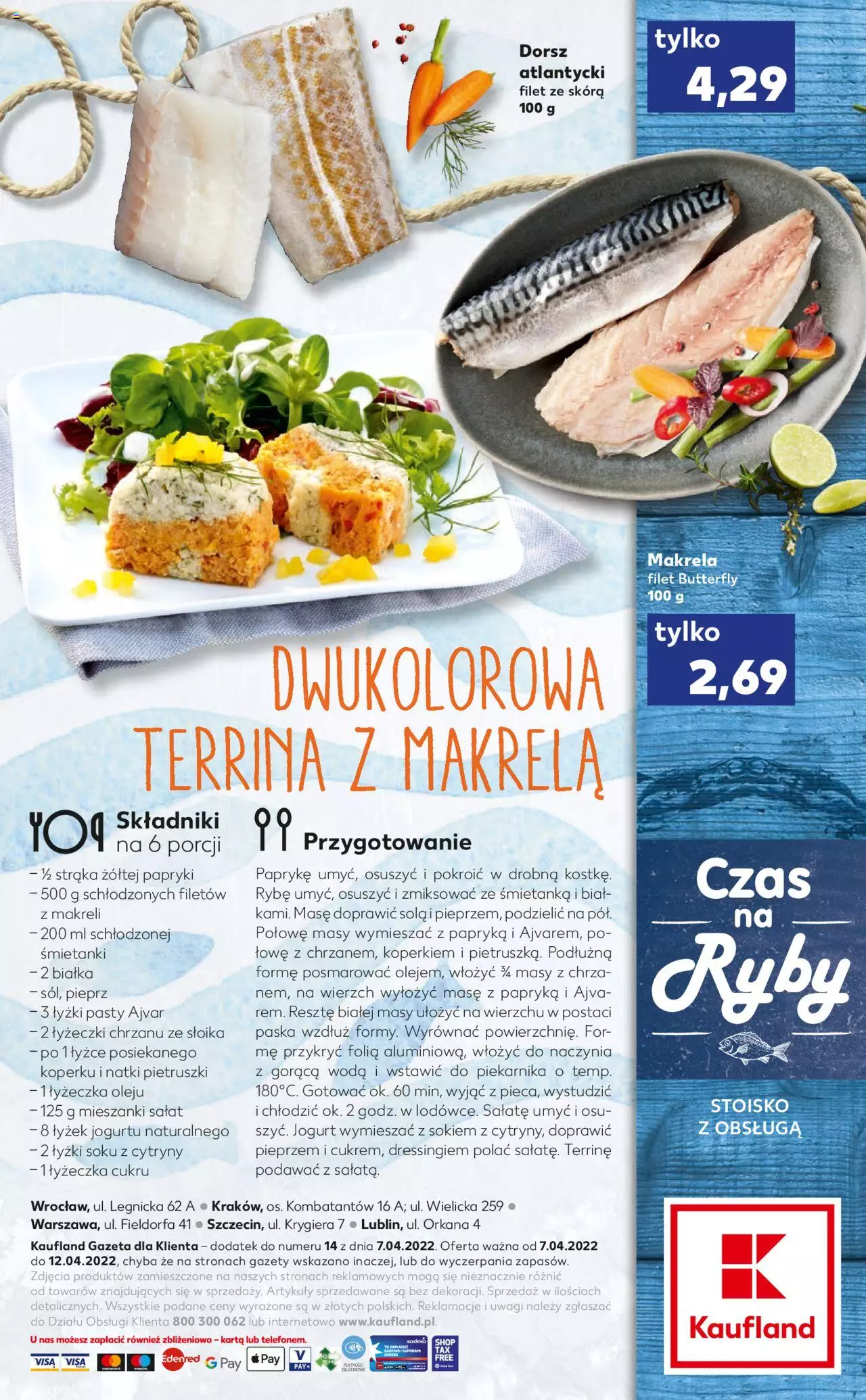 Kaufland Czas na Ryby gazetka ważna  od 07.04.2022 do 20.04.2022 strona 2