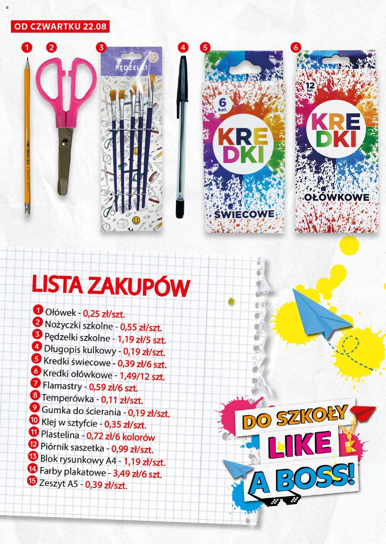 KAUFLAND Do Szkoły Like A Boss gazetka ważna od 22.08.2024 do 28.08.2024 strona 2