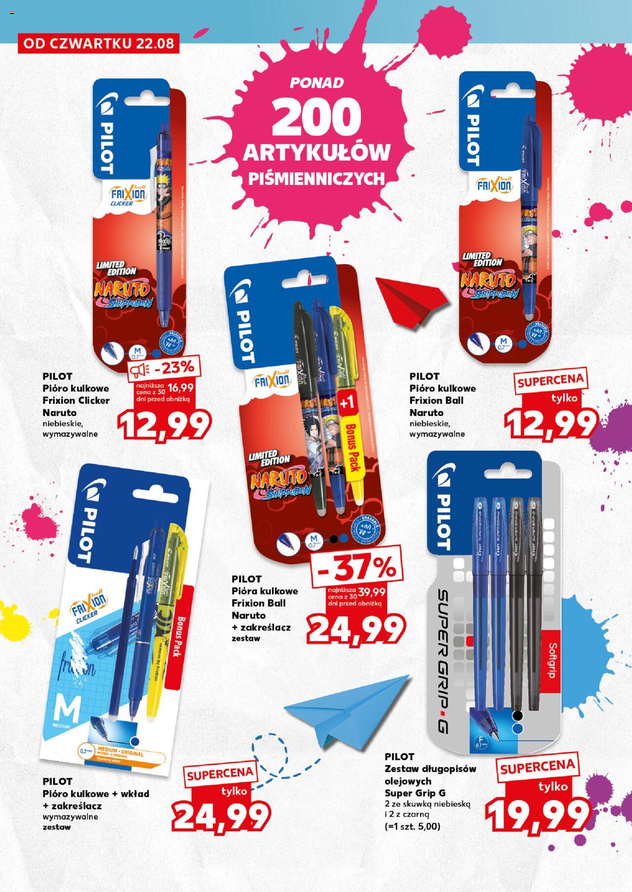 KAUFLAND Do Szkoły Like A Boss gazetka ważna od 22.08.2024 do 28.08.2024 strona 15
