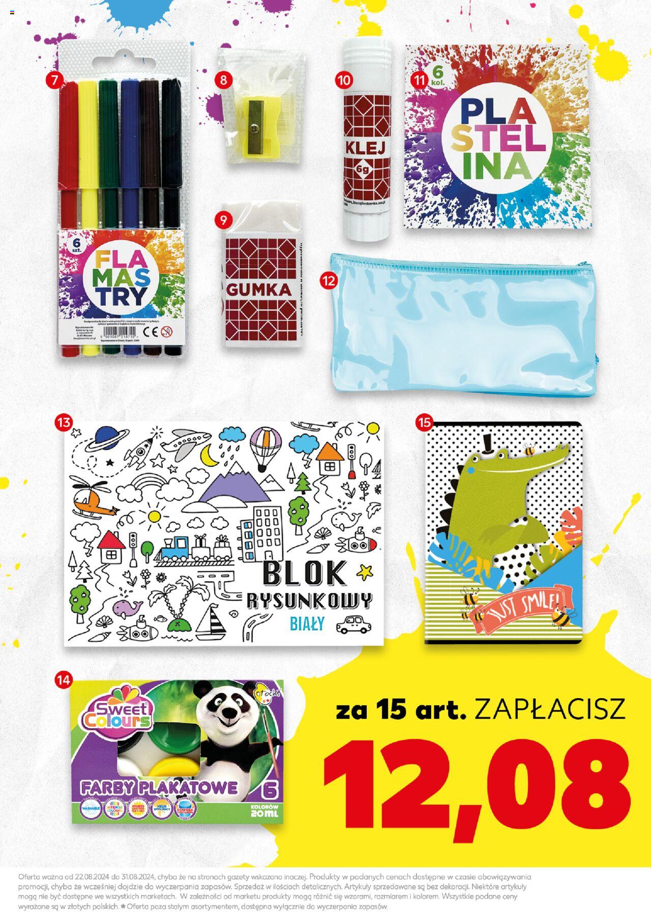 KAUFLAND Do Szkoły Like A Boss gazetka ważna od 22.08.2024 do 28.08.2024 strona 3