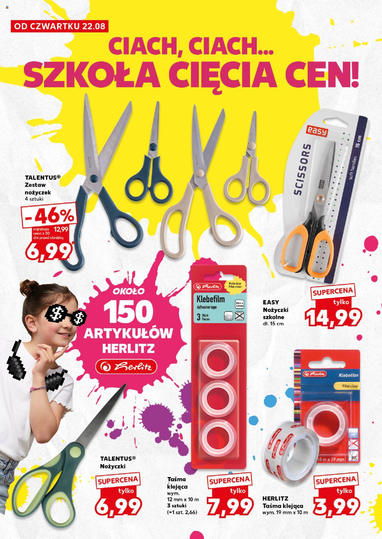 KAUFLAND Do Szkoły Like A Boss gazetka ważna od 22.08.2024 do 28.08.2024 strona 25