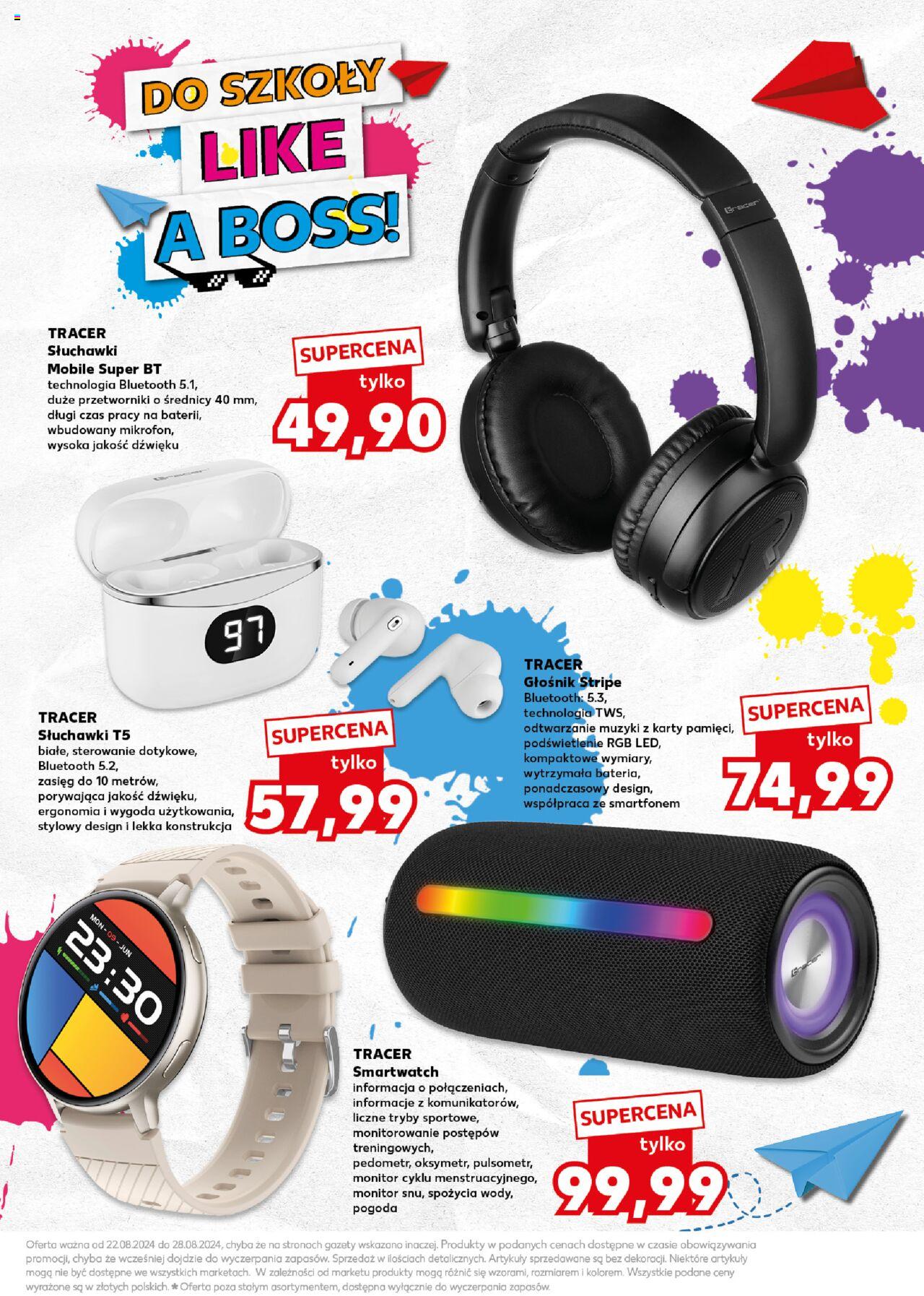 KAUFLAND Do Szkoły Like A Boss gazetka ważna od 22.08.2024 do 28.08.2024 strona 33