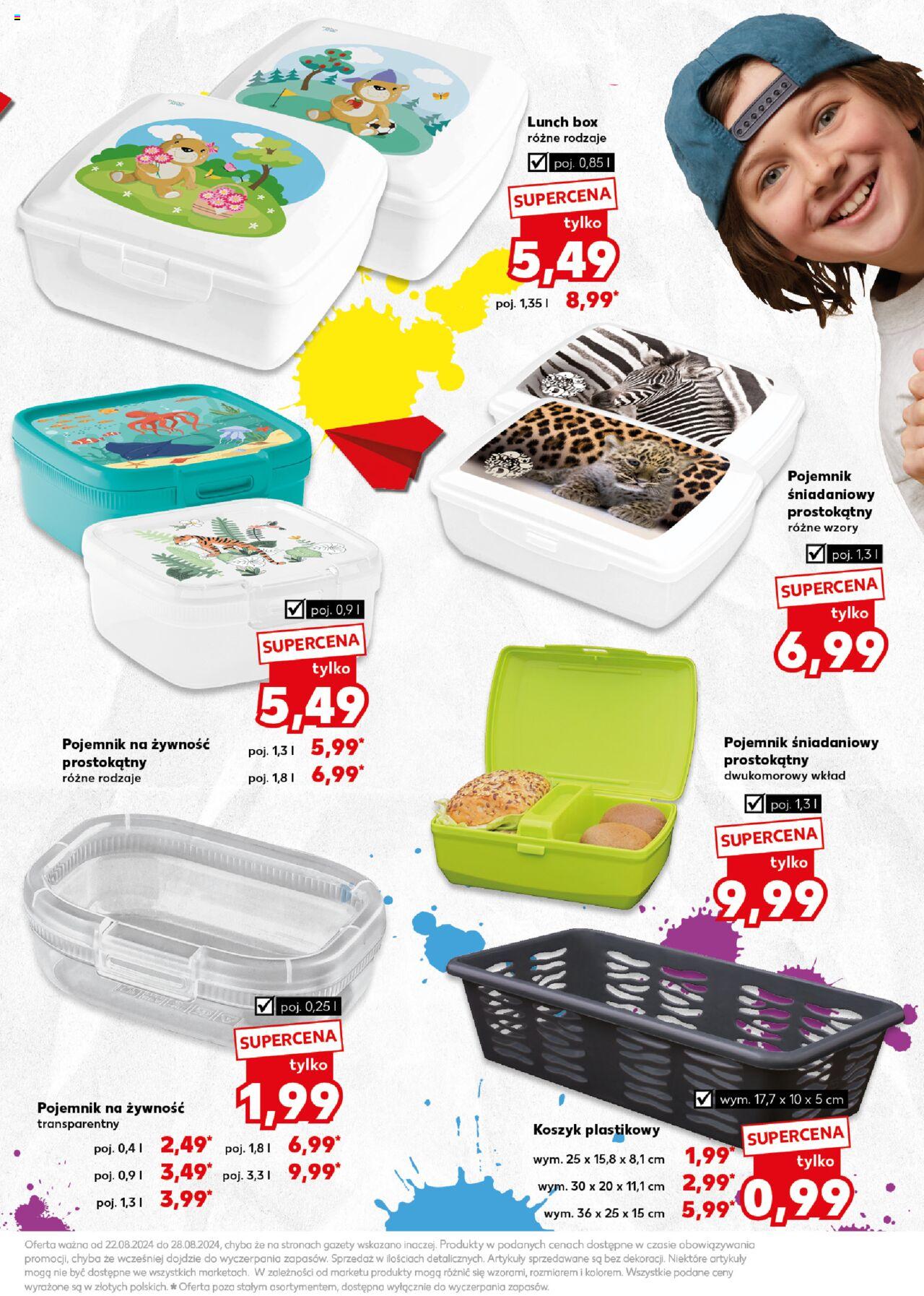 KAUFLAND Do Szkoły Like A Boss gazetka ważna od 22.08.2024 do 28.08.2024 strona 35
